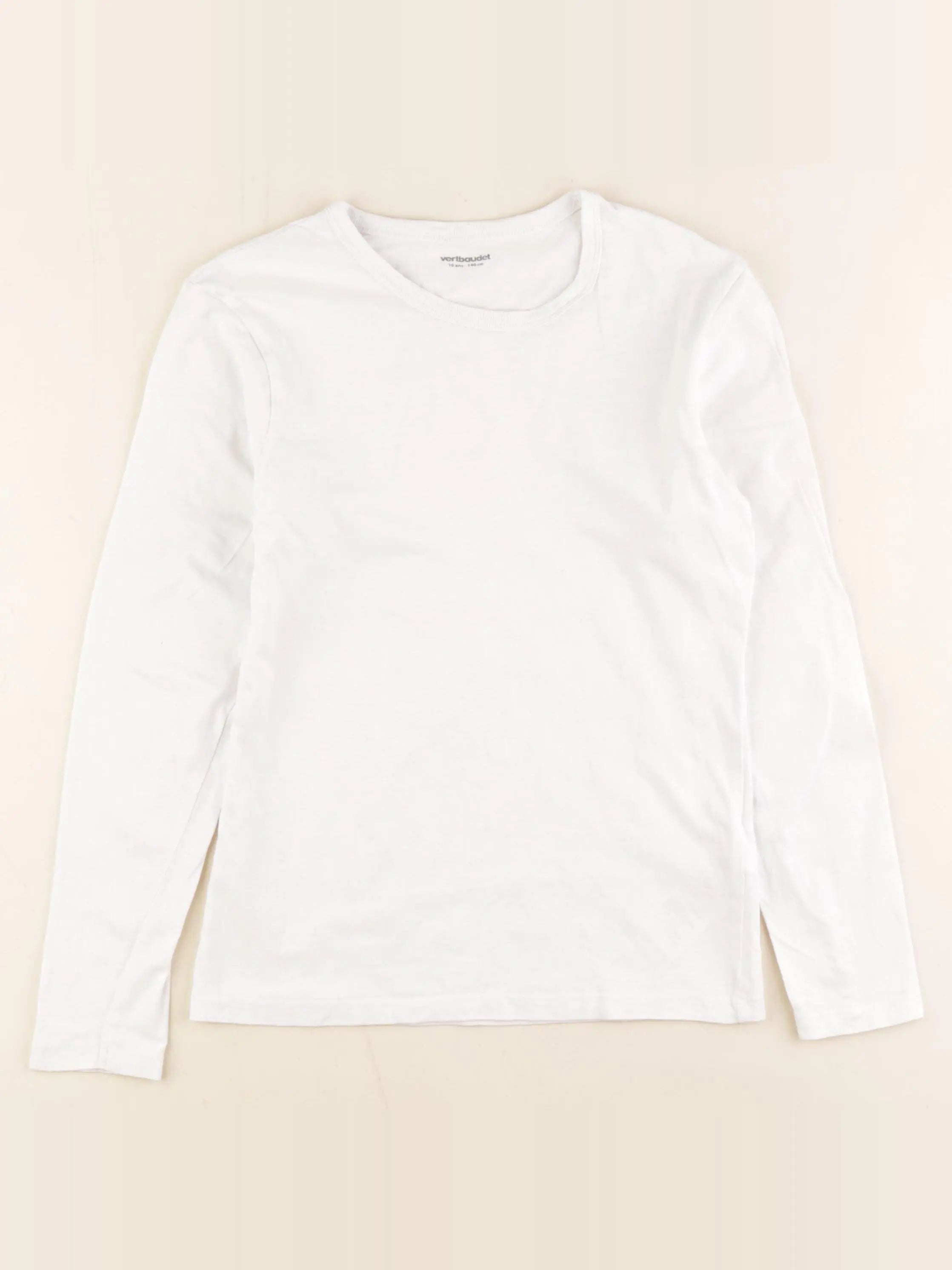 Vertbaudet - maillot de corps blanc - 10 ans