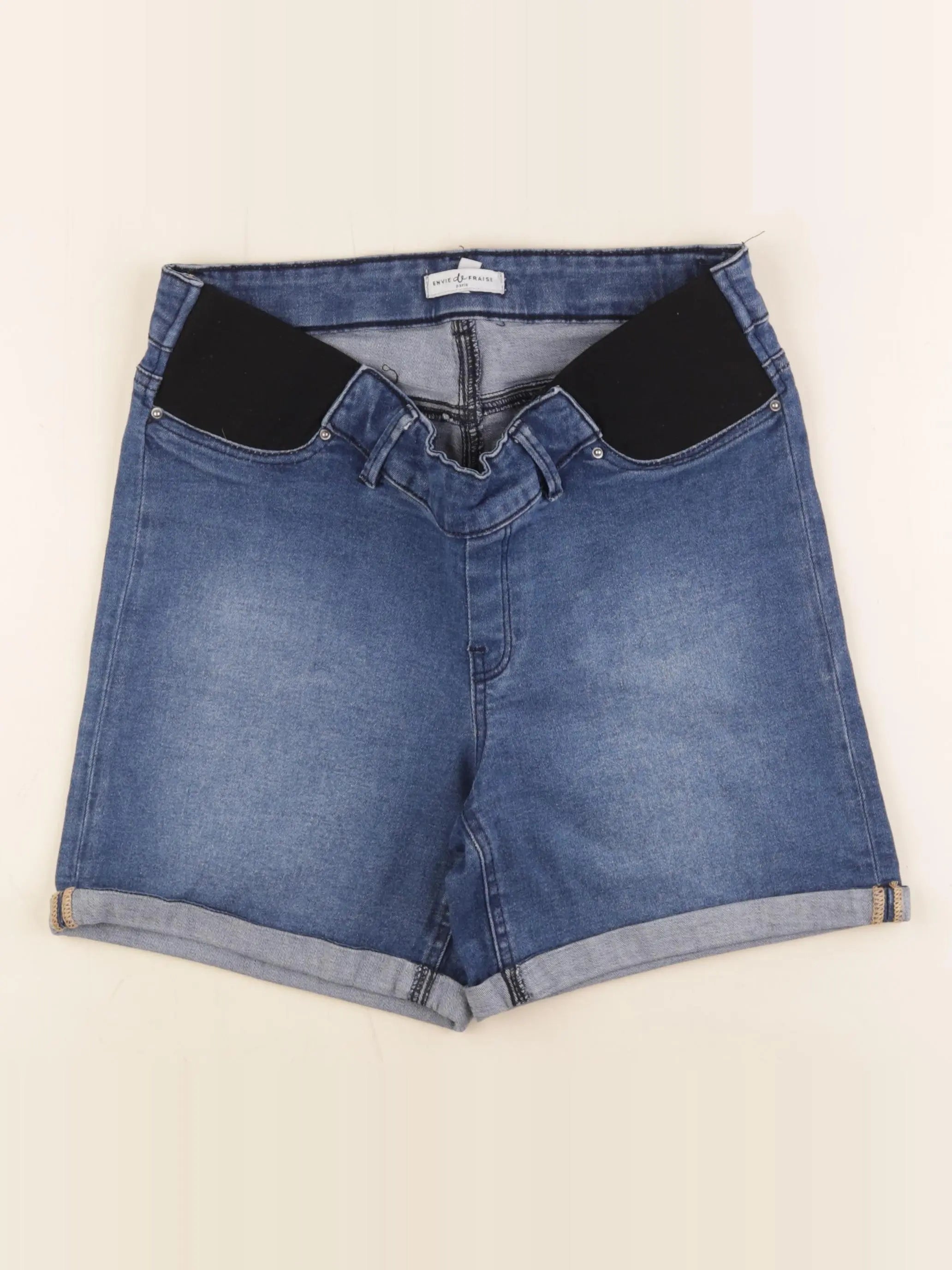 Envie de fraise - short bleu - 34