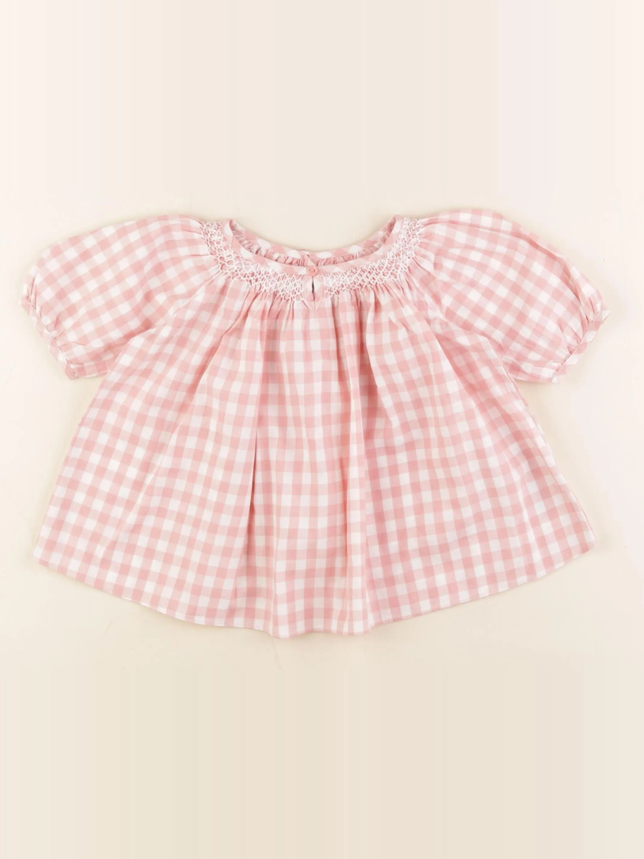 Marks & Spencer  - robe rose - 6/9 mois