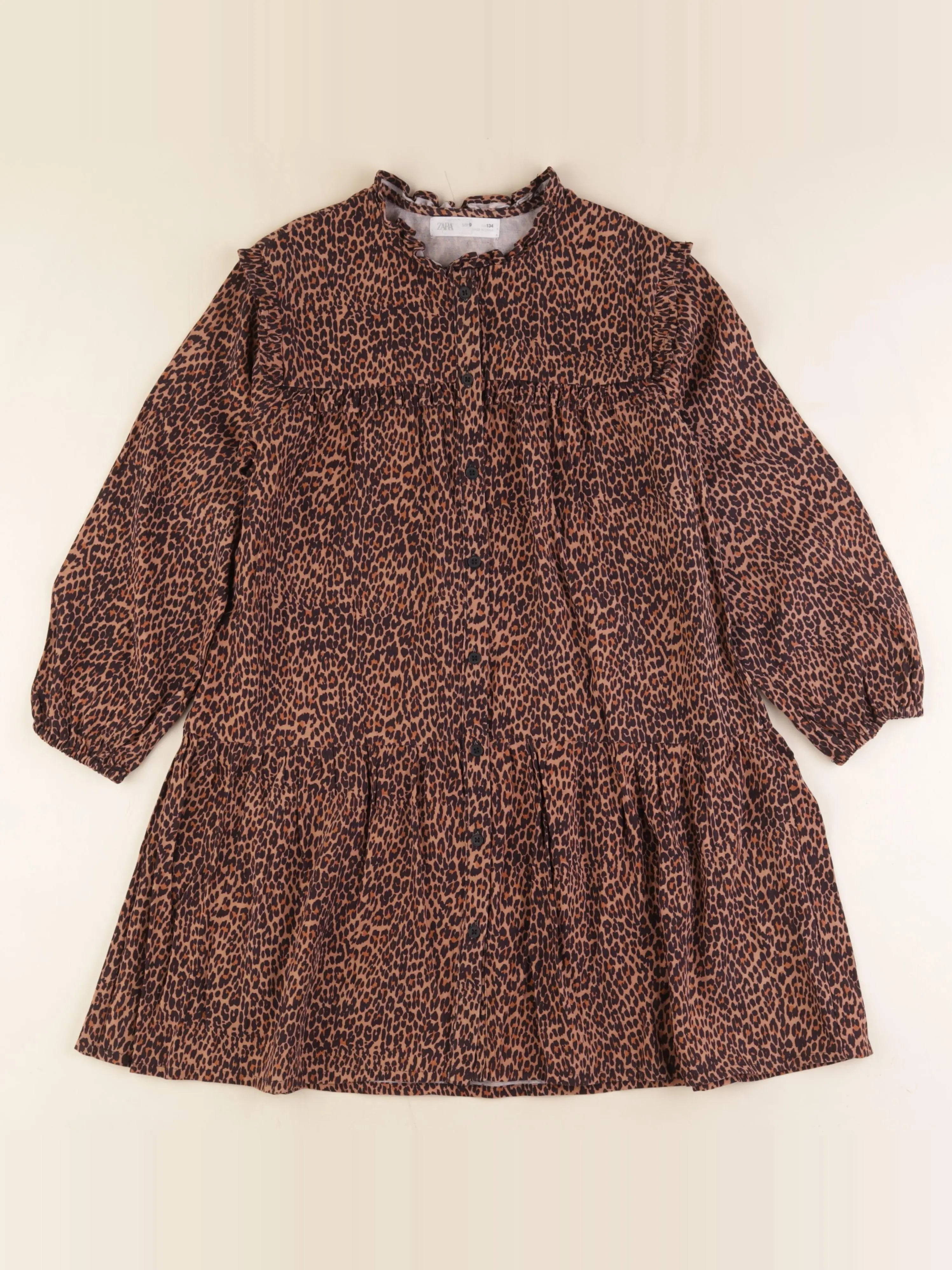 Zara - robe marron - 9 ans