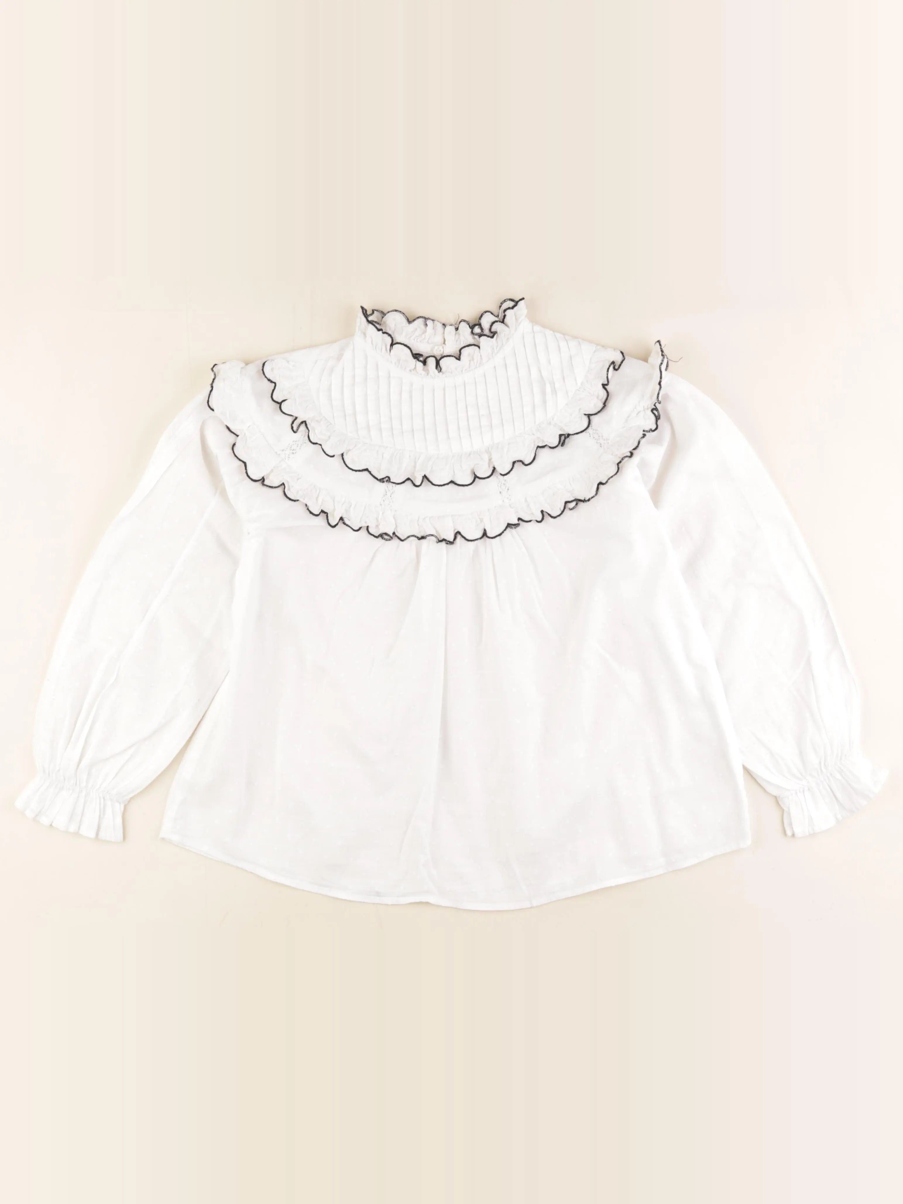 Zara - blouse blanc - 9 ans