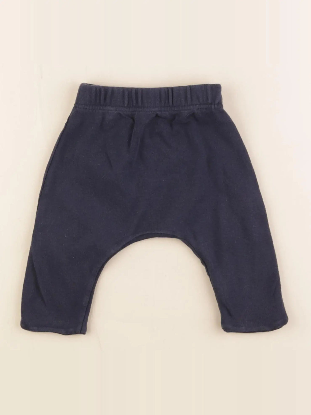 Petit Bateau - sarouel bleu - 3 mois