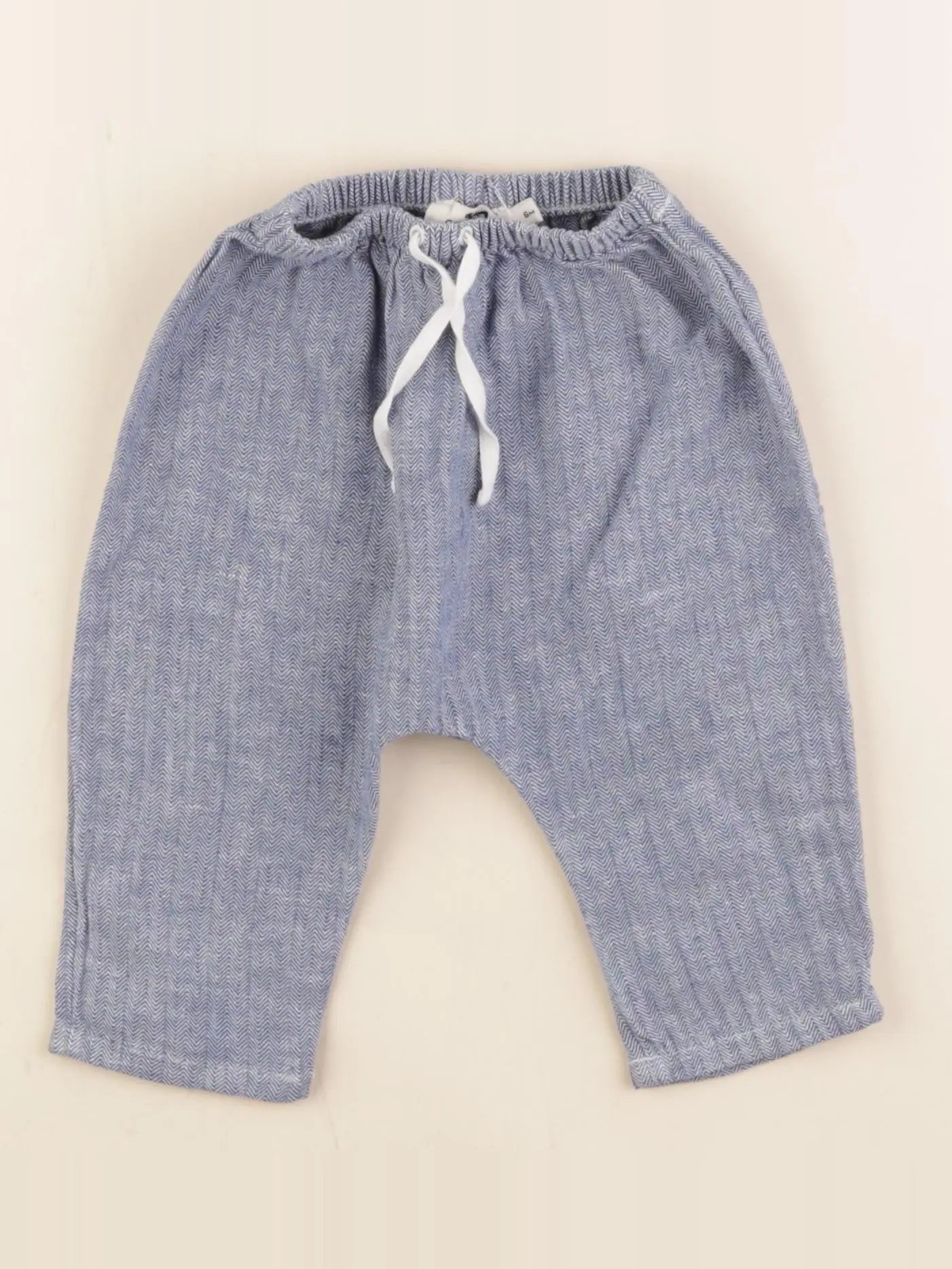 Cyrillus - sarouel bleu - 6 mois