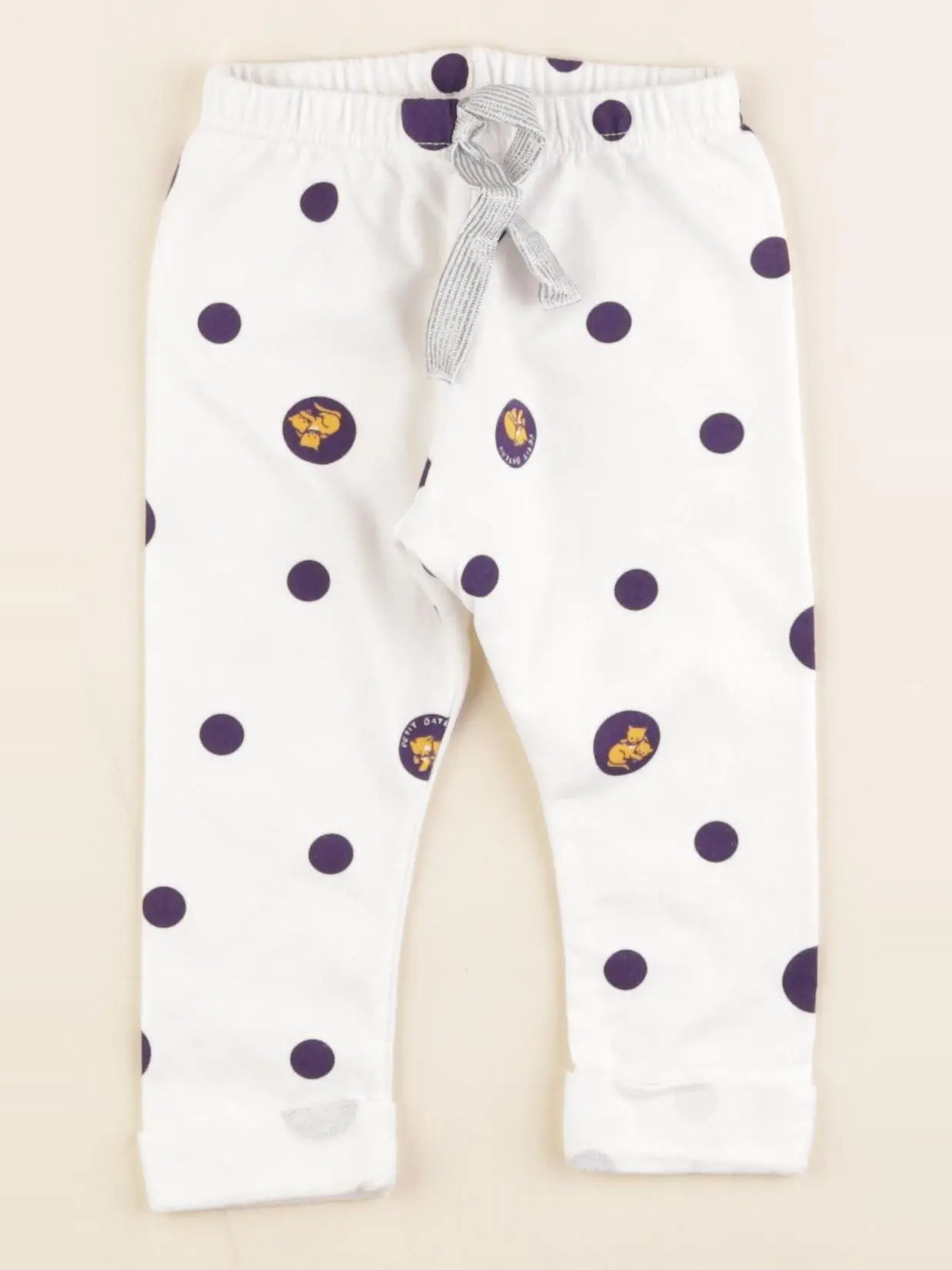 Petit Bateau - pantalon blanc - 12 mois