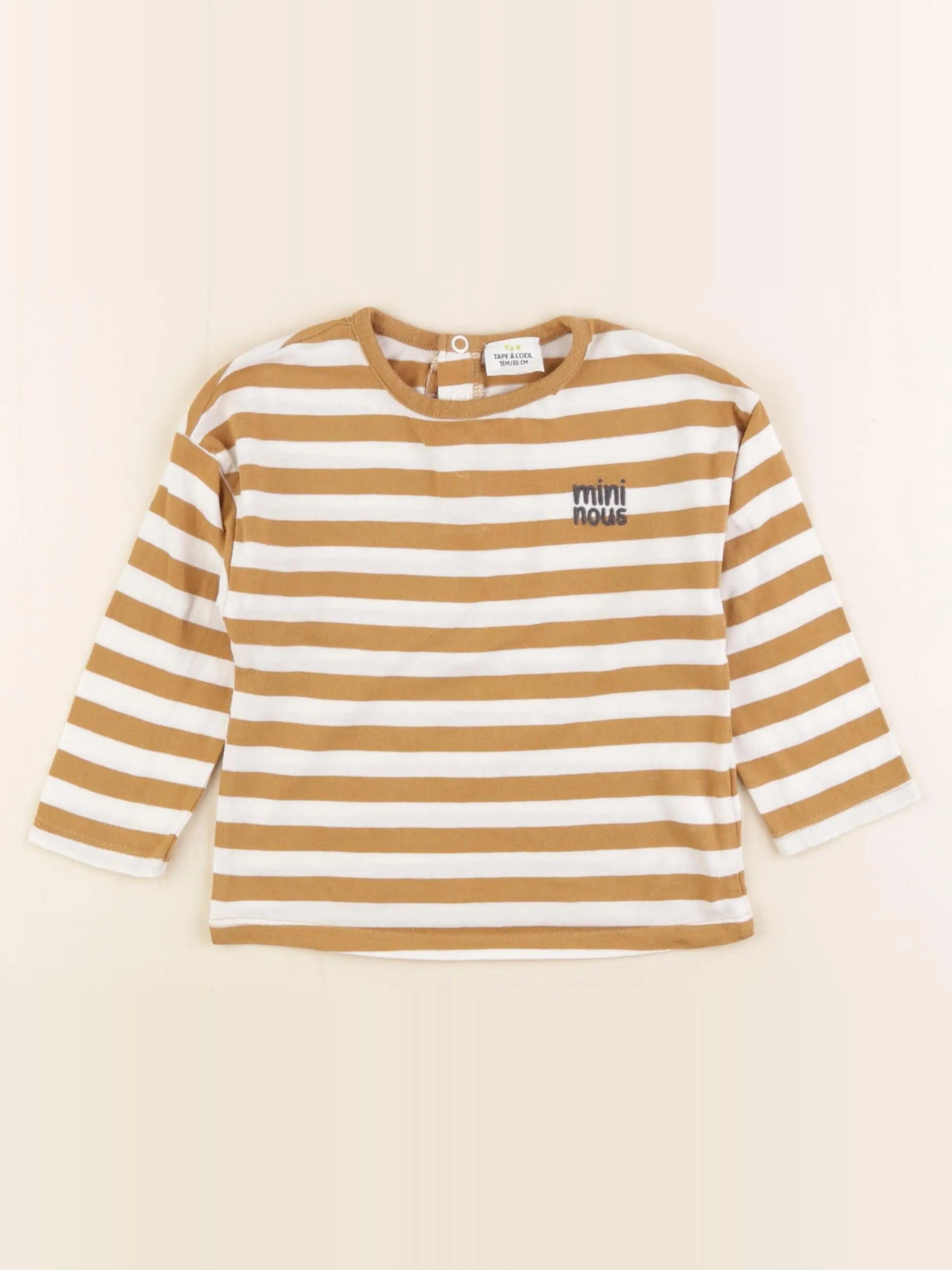 Tape à l'oeil - tee-shirt marron - 18 mois