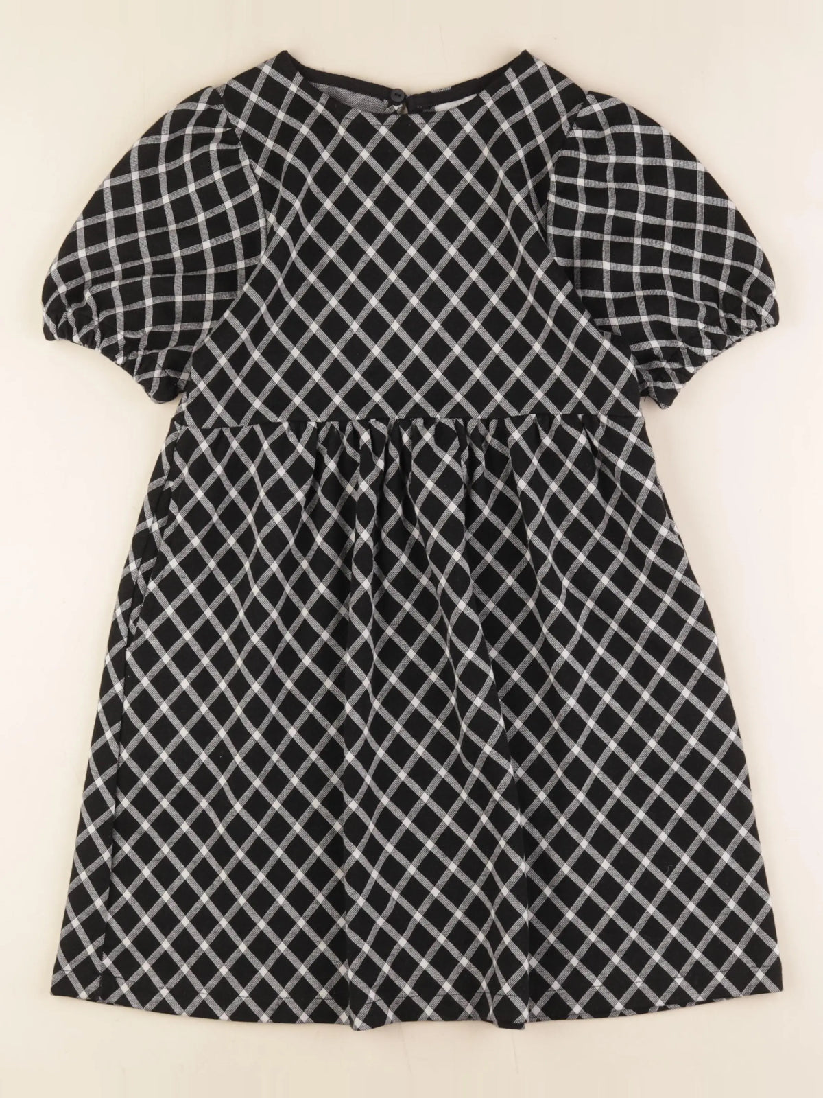 Zara - robe noir, blanc - 9 ans
