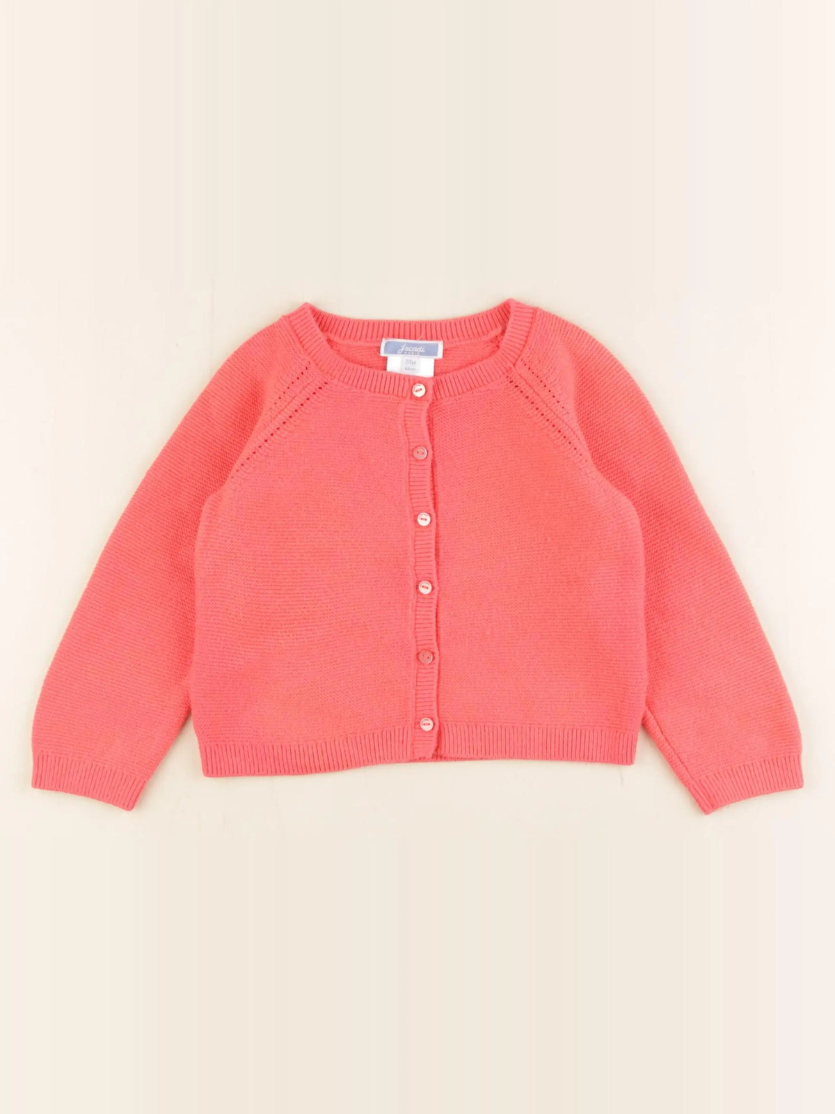 Jacadi - gilet rose - 24 mois