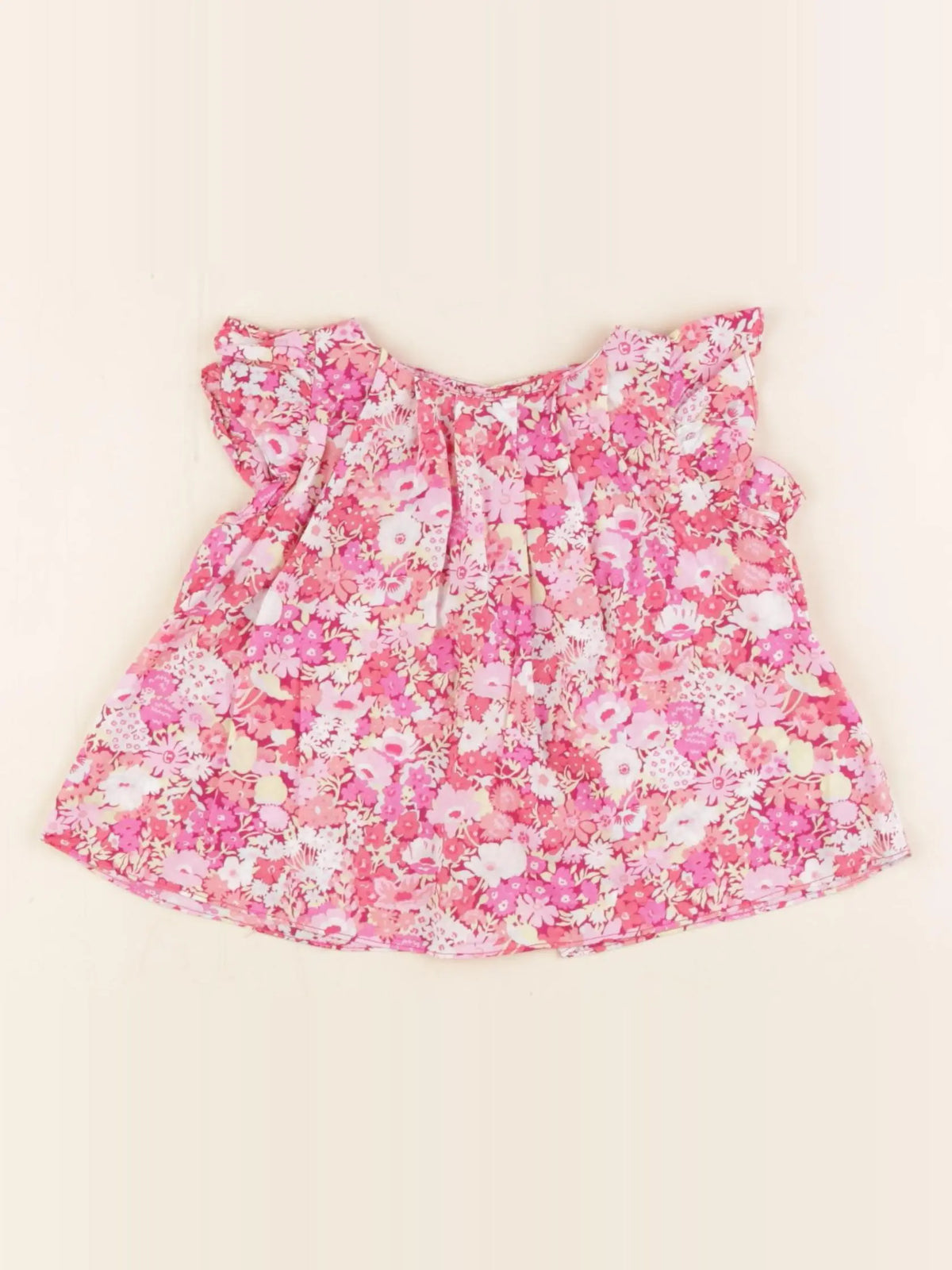 Jacadi - blouse liberty multicolore - 6 mois