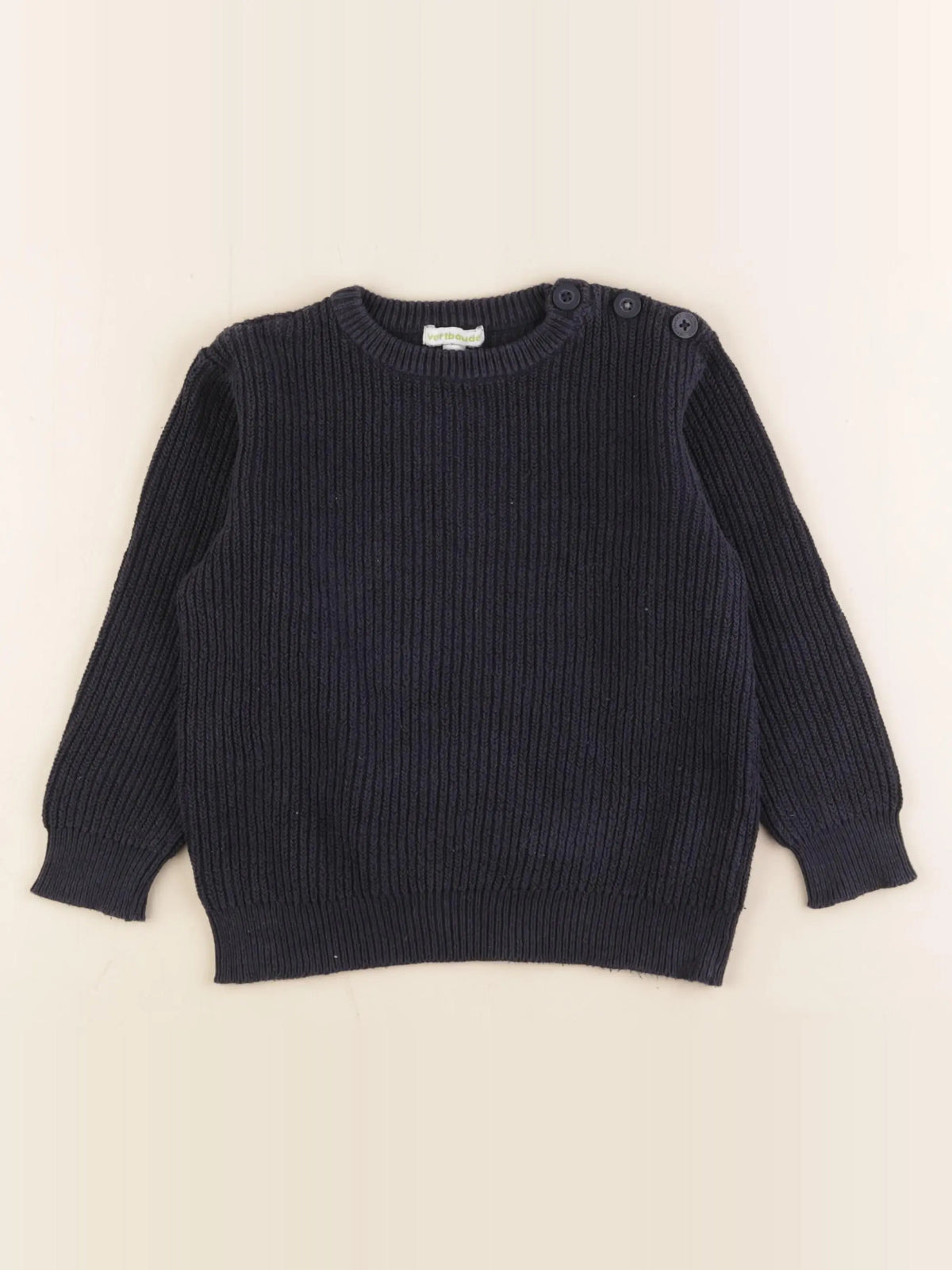 Vertbaudet - pull bleu - 5 ans