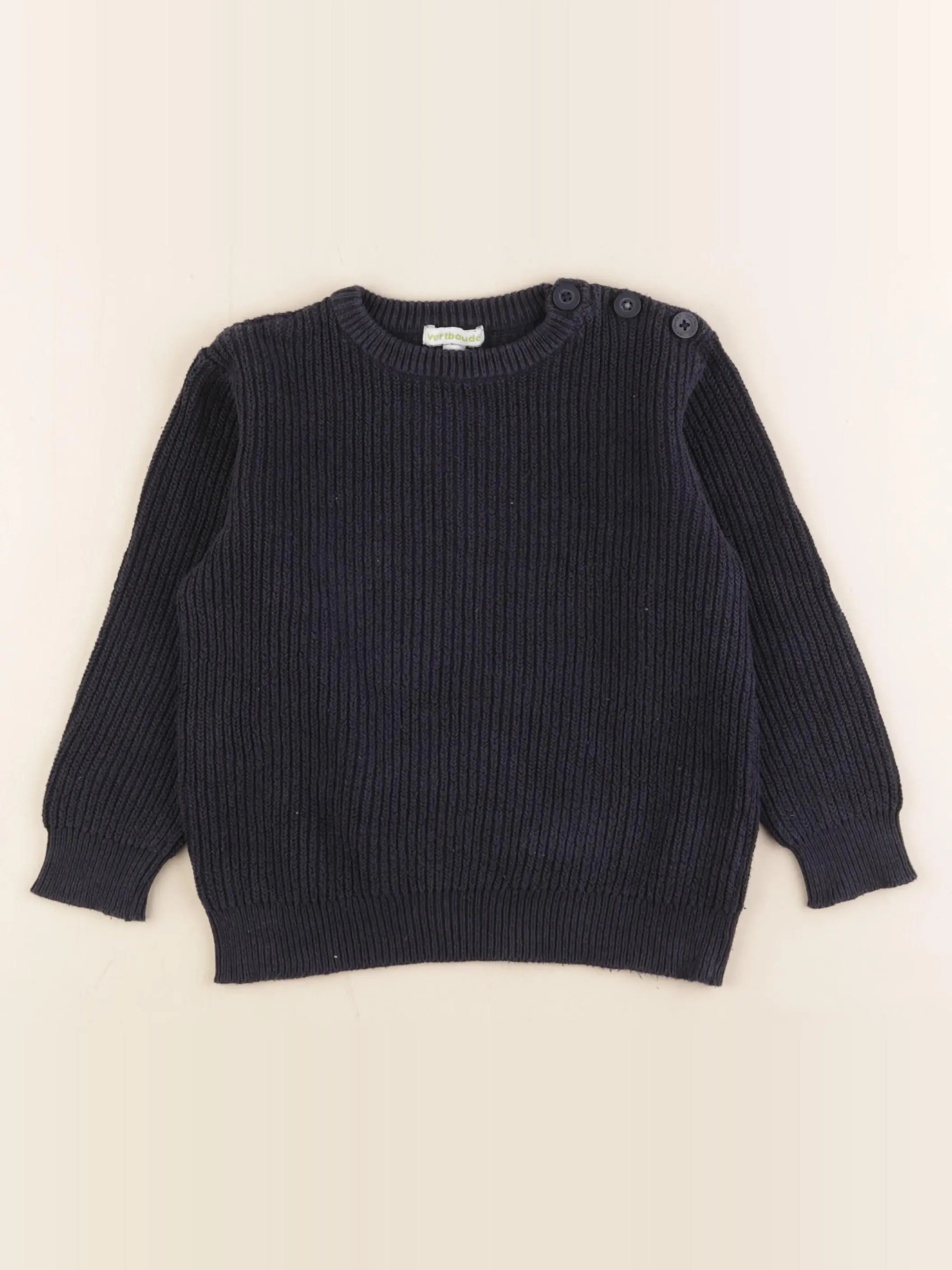 Vertbaudet - pull bleu - 5 ans