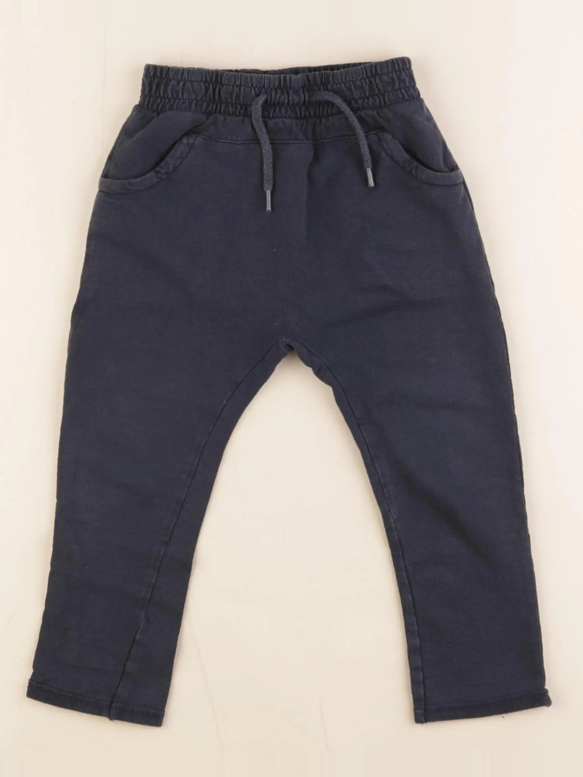 Vertbaudet - sarouel bleu - 24 mois