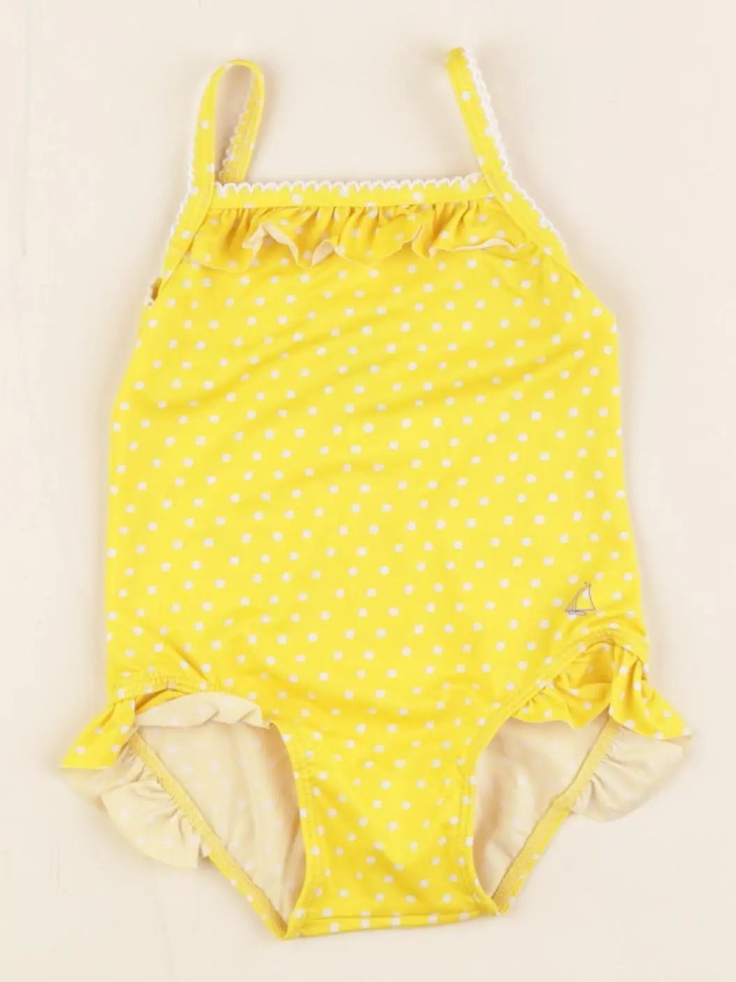 Petit Bateau - maillot de bain jaune - 6 mois