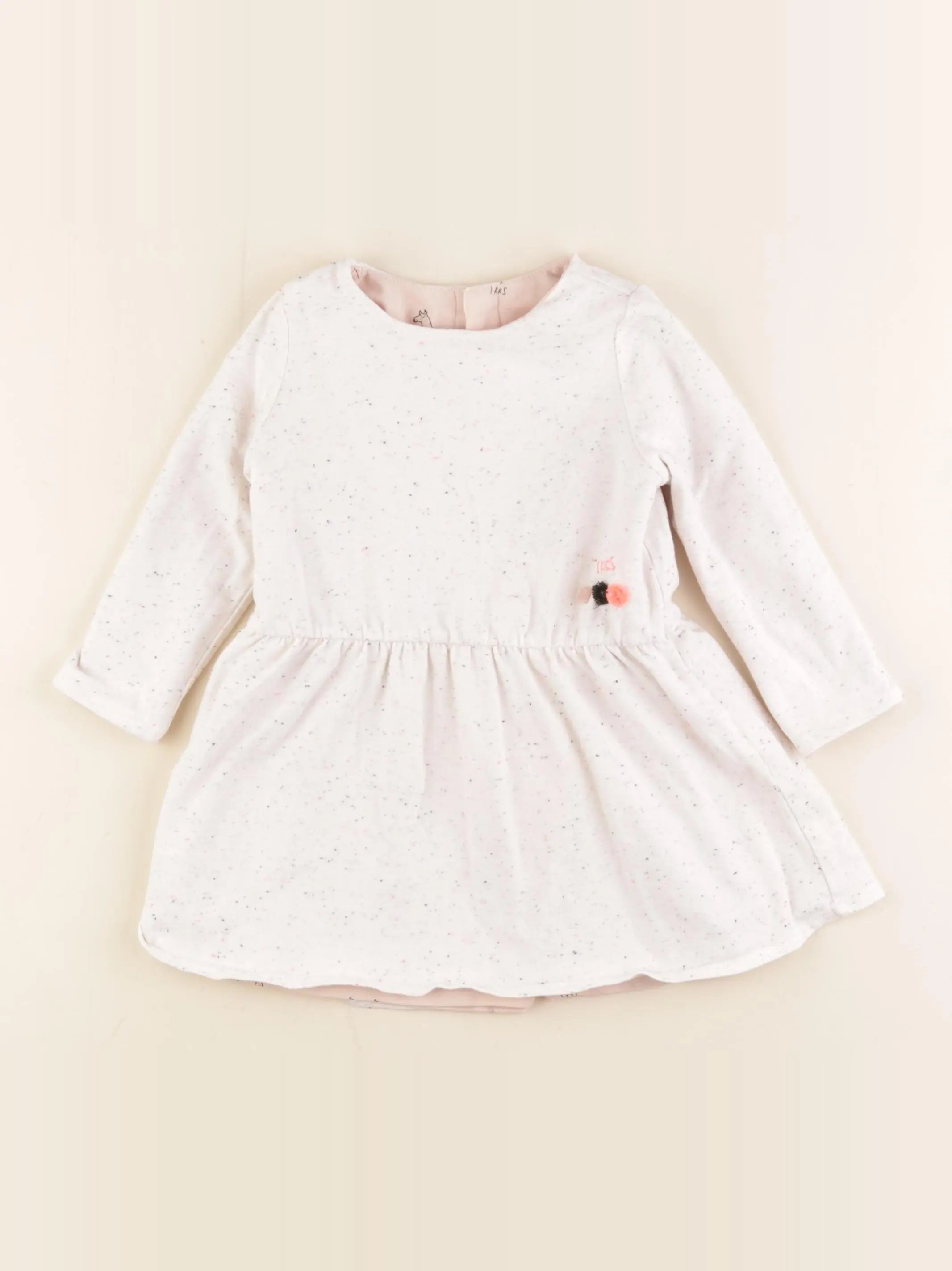 IKKS - robe réversible rose - 18 mois