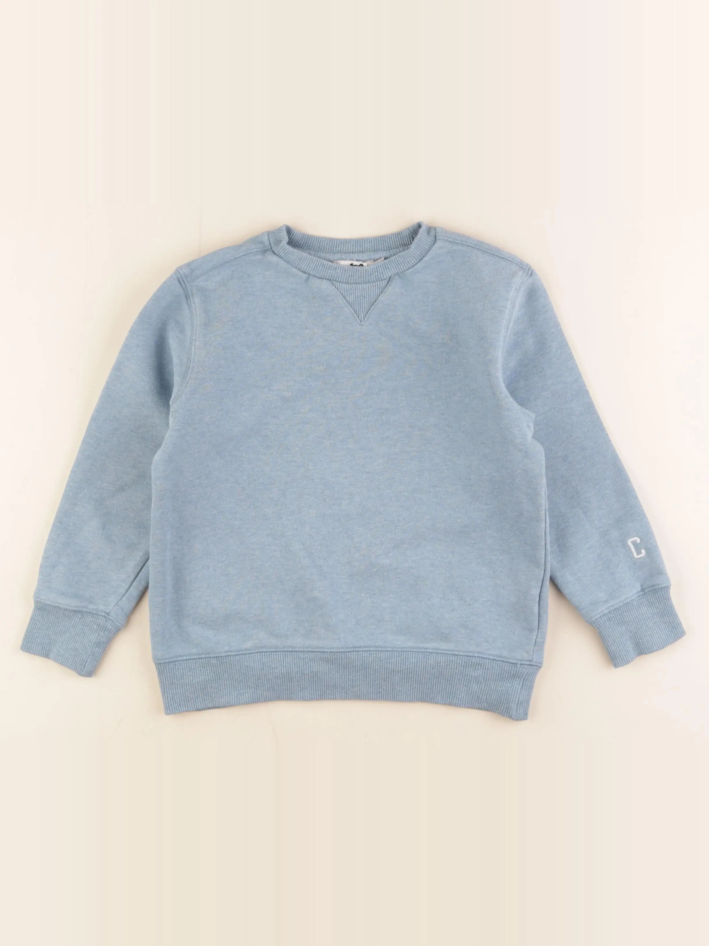 Cyrillus - sweat bleu - 6 ans