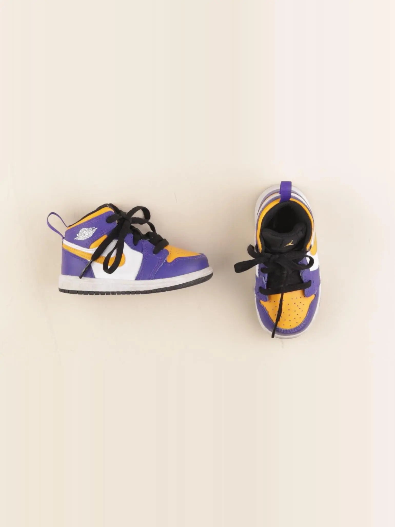 Nike - baskets violet, orange - pointure 22