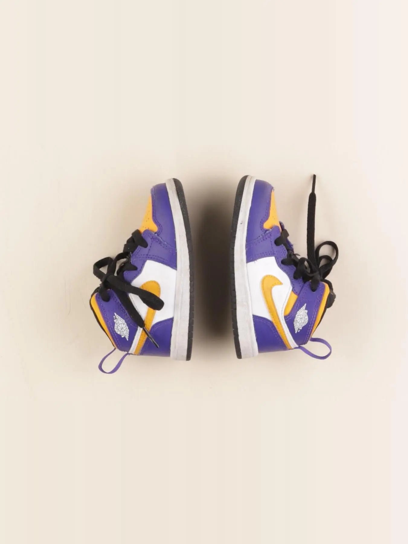 Nike - baskets violet, orange - pointure 22