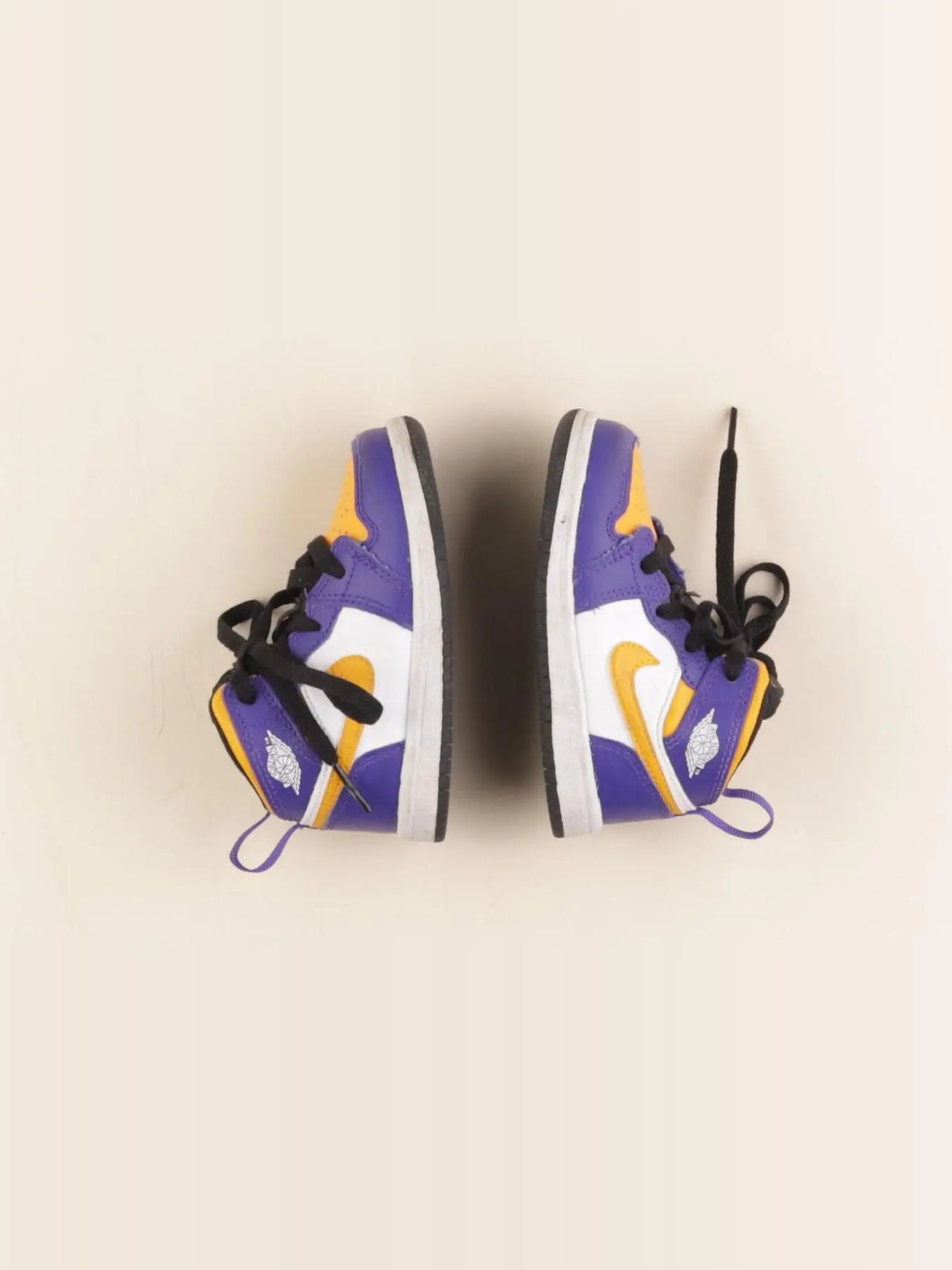 Nike - baskets violet, orange - pointure 22
