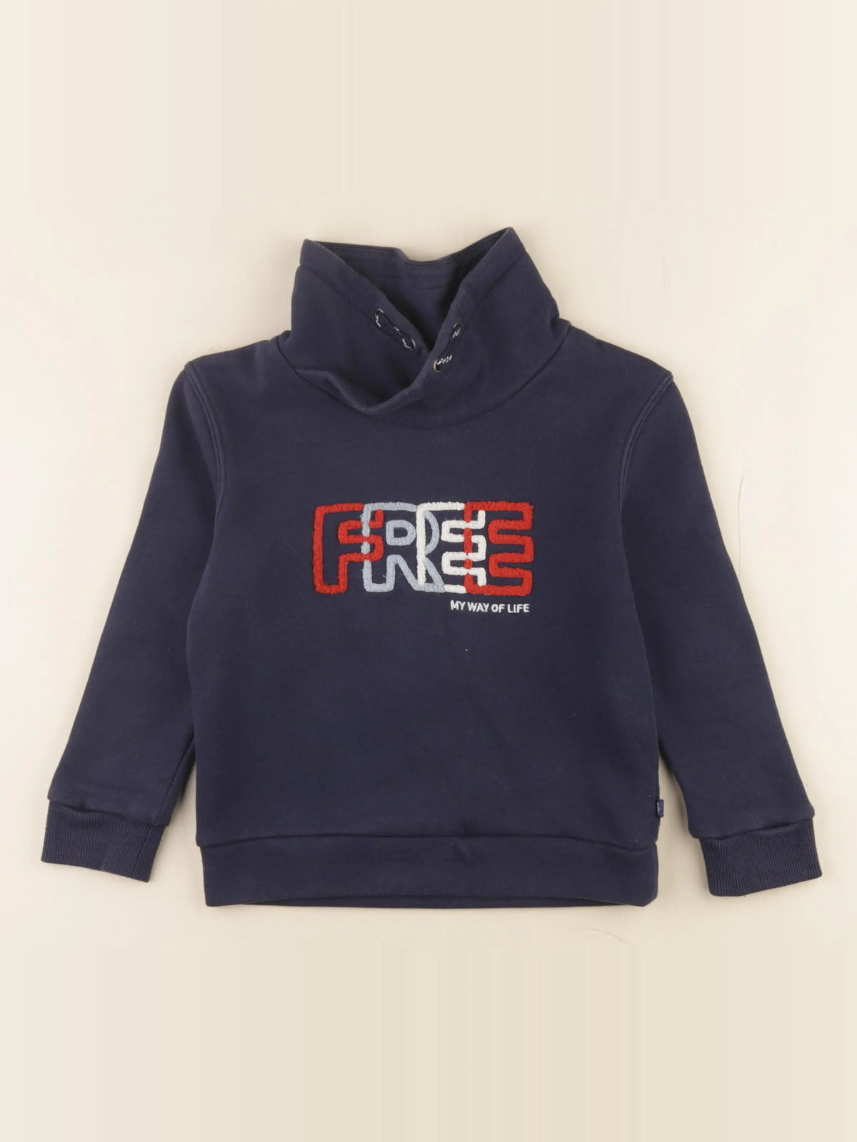 Okaidi - sweat bleu - 5 ans