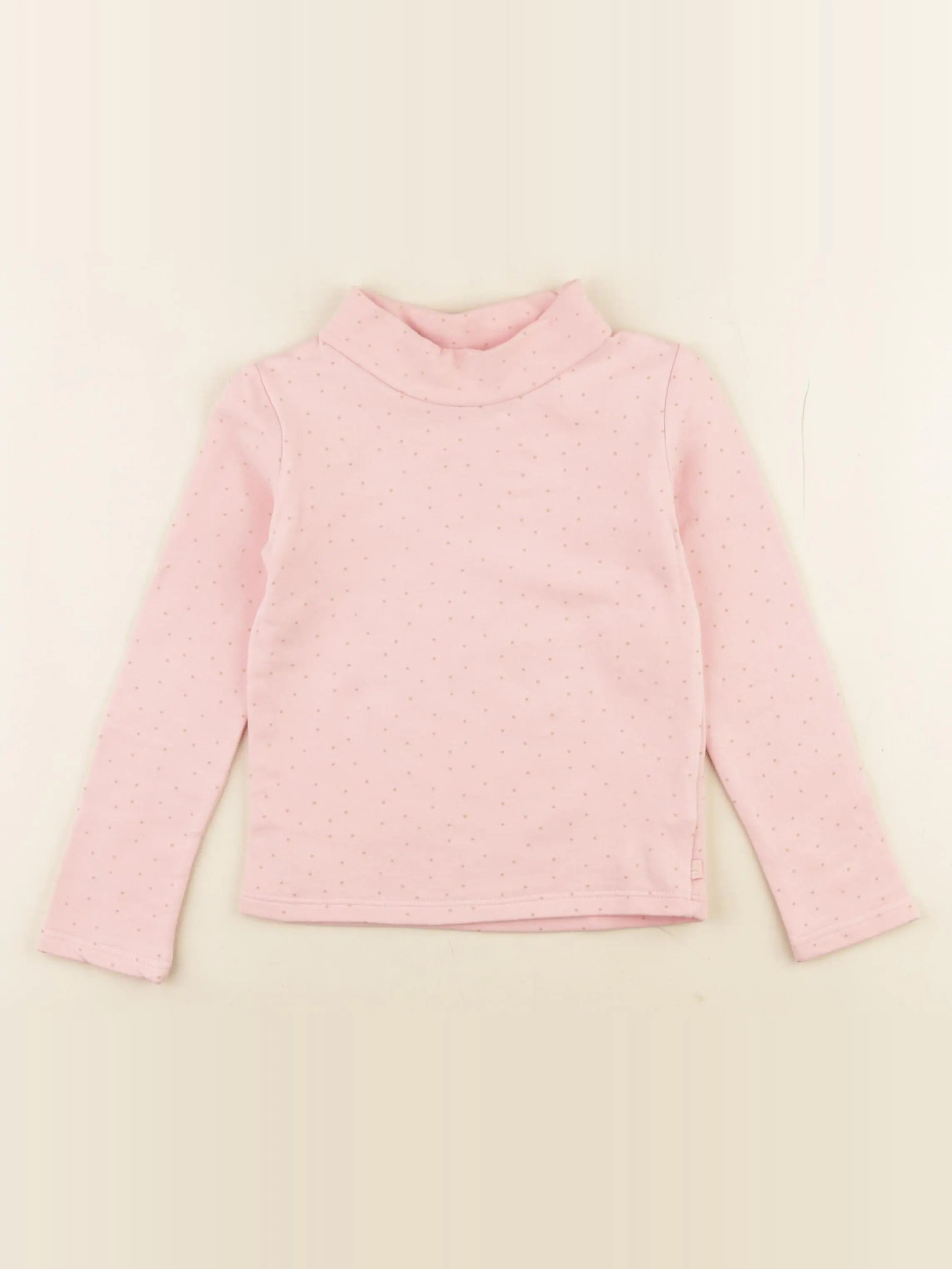 Okaidi - sous-pull rose - 4 ans