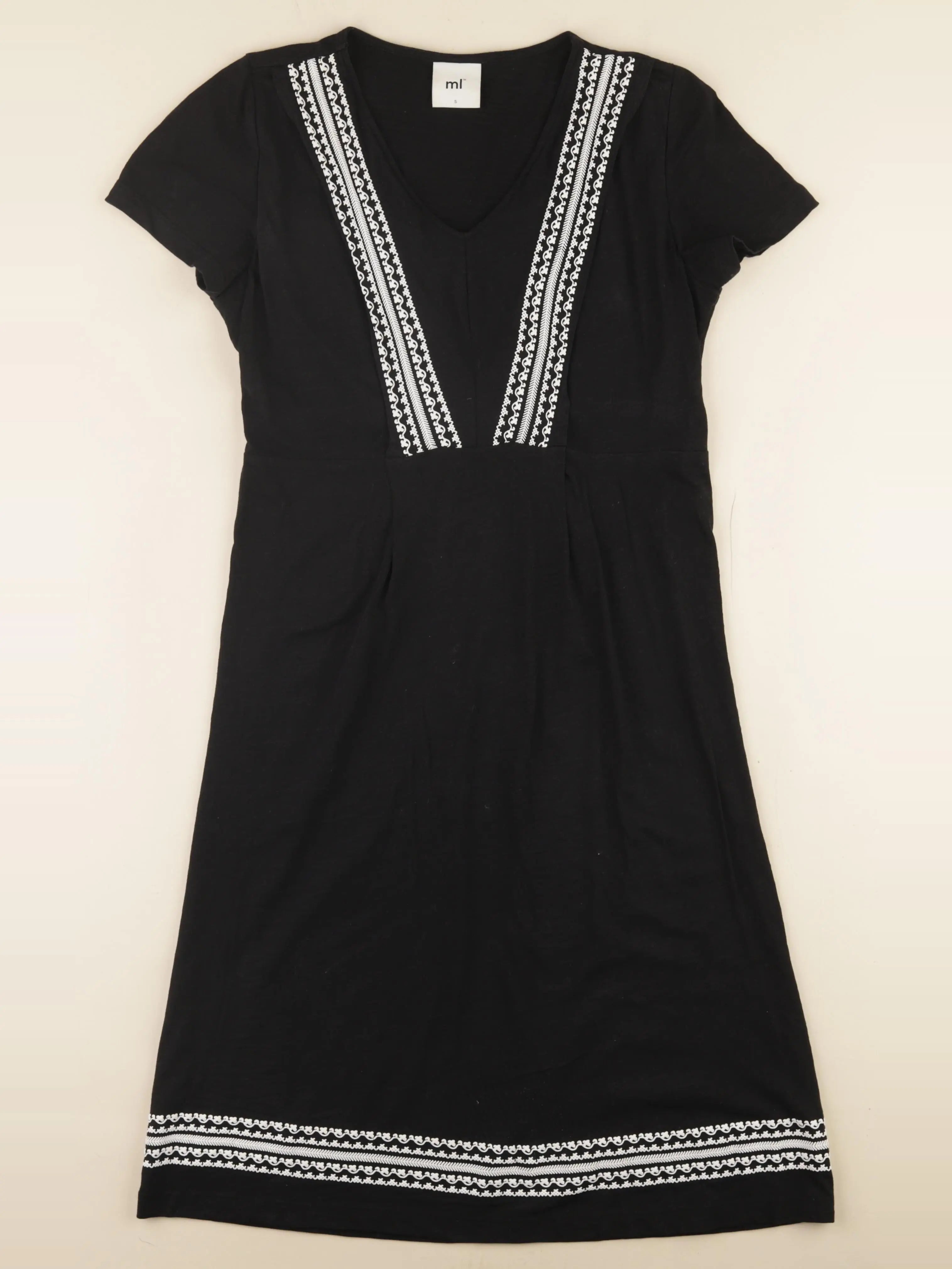 Mamalicious - robe grossesse, allaitement noir - s