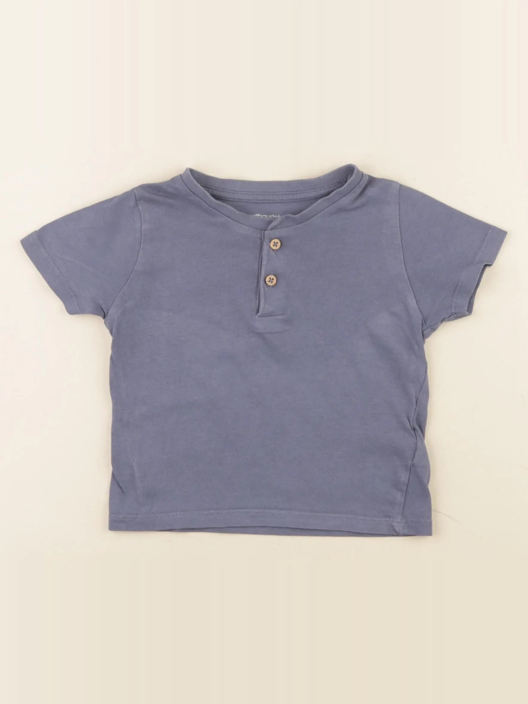 Vertbaudet - tee-shirt bleu - 18 mois