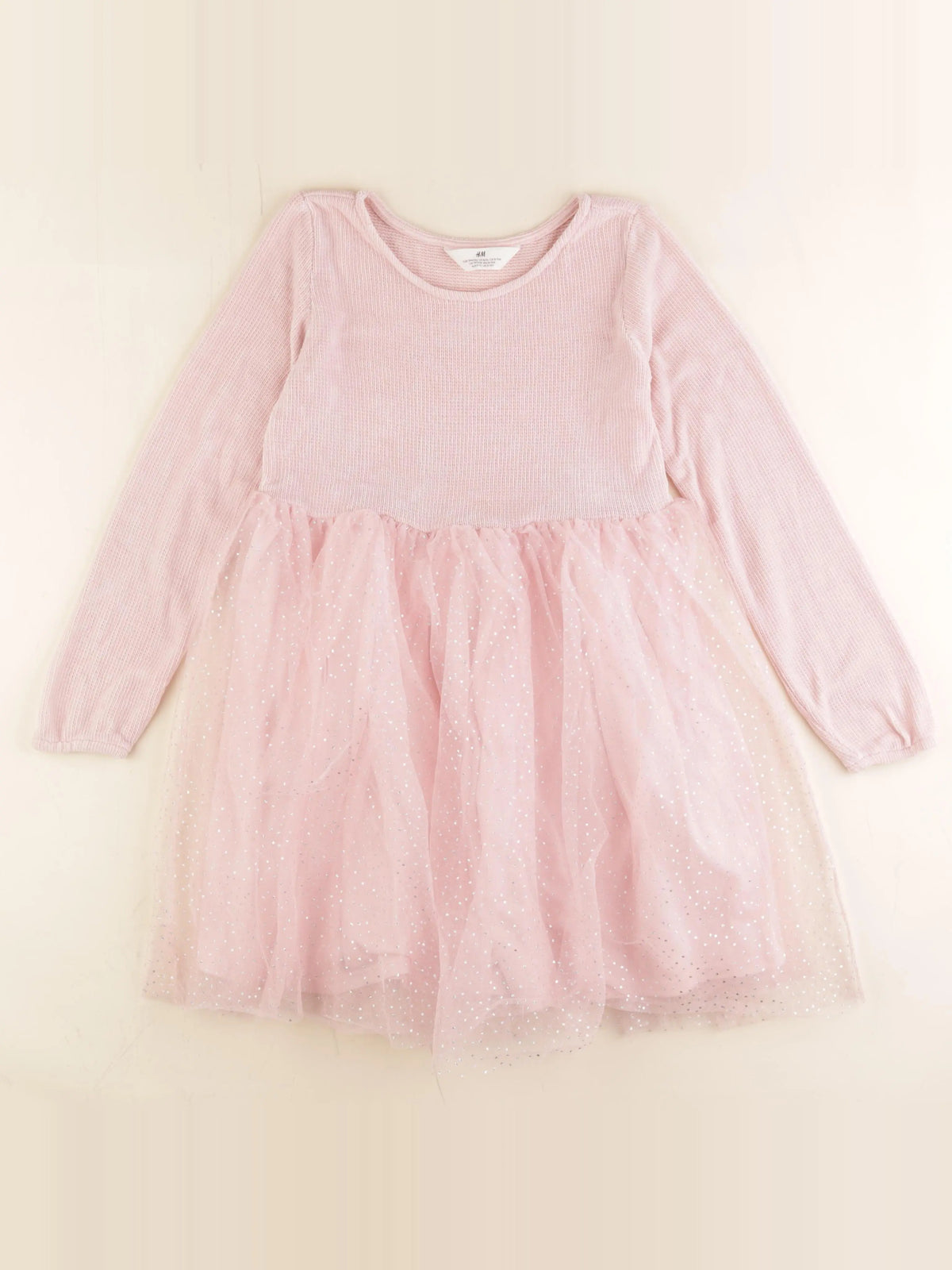 H&M - robe rose - 8/10 ans