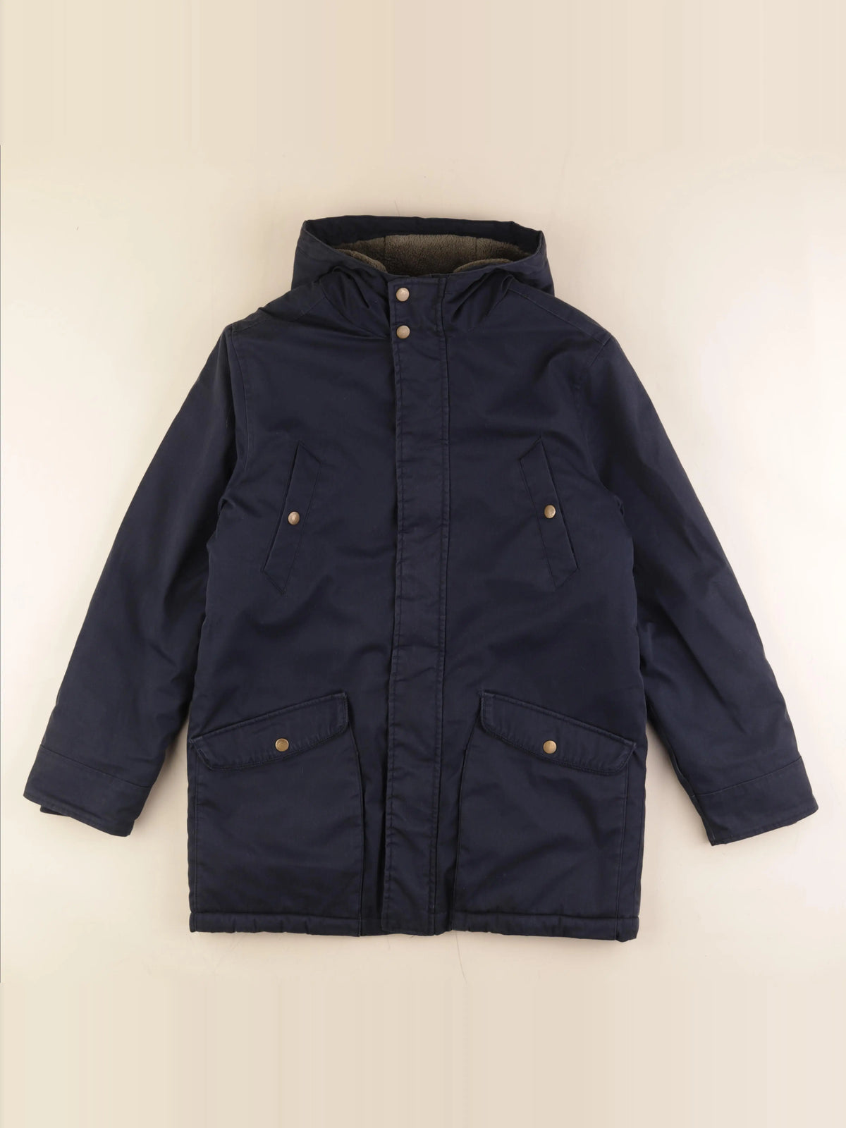 Cyrillus - parka bleu - 14 ans