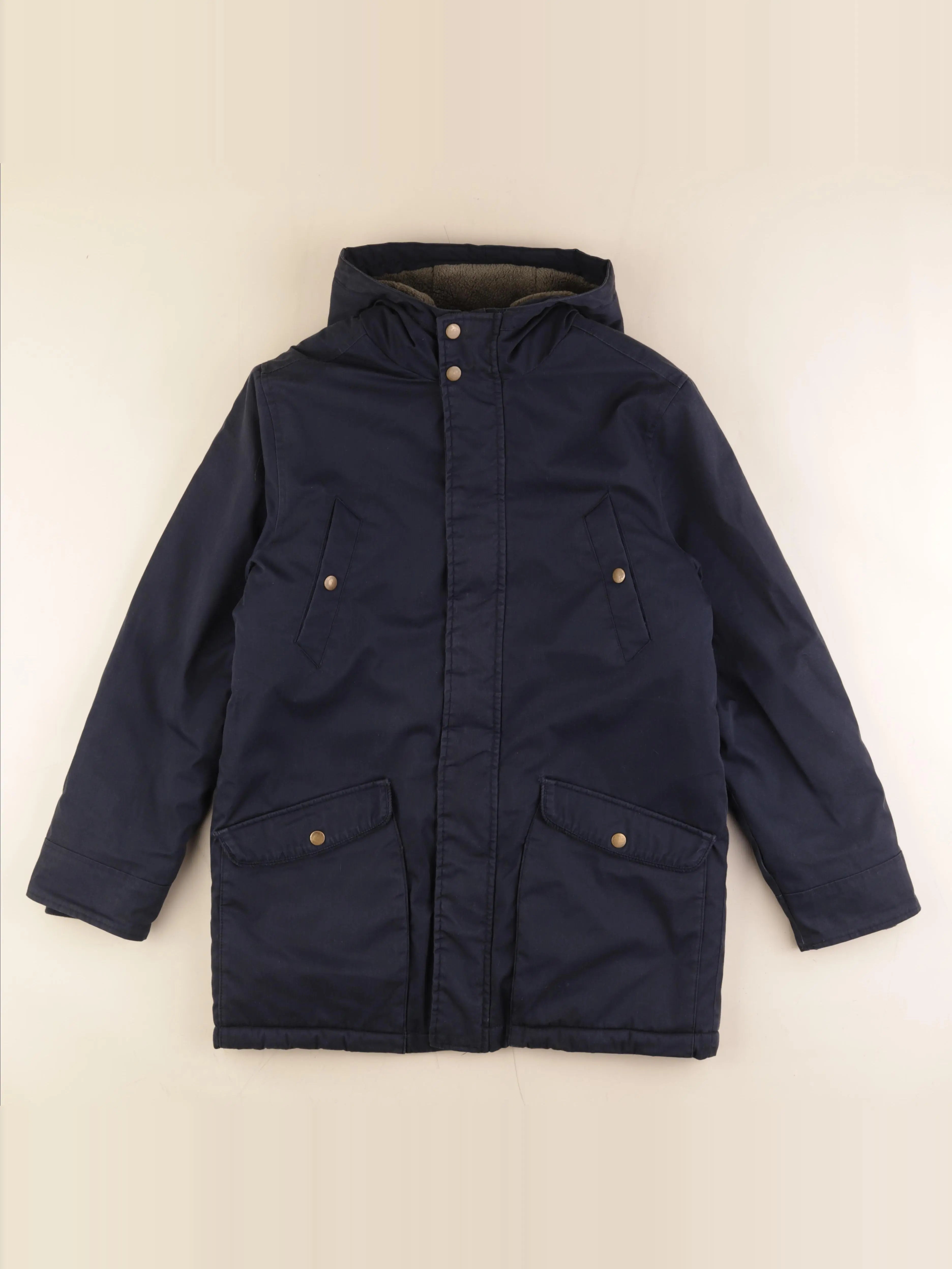 Cyrillus - parka bleu - 14 ans