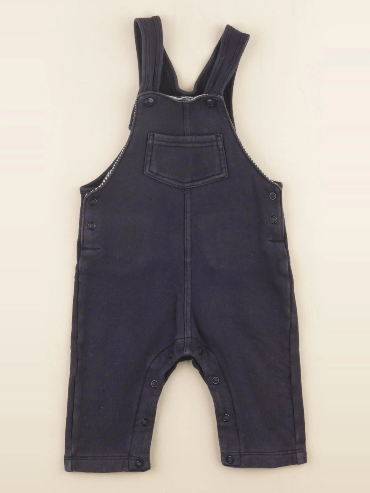 Petit Bateau - combinaison bleu - 6 mois