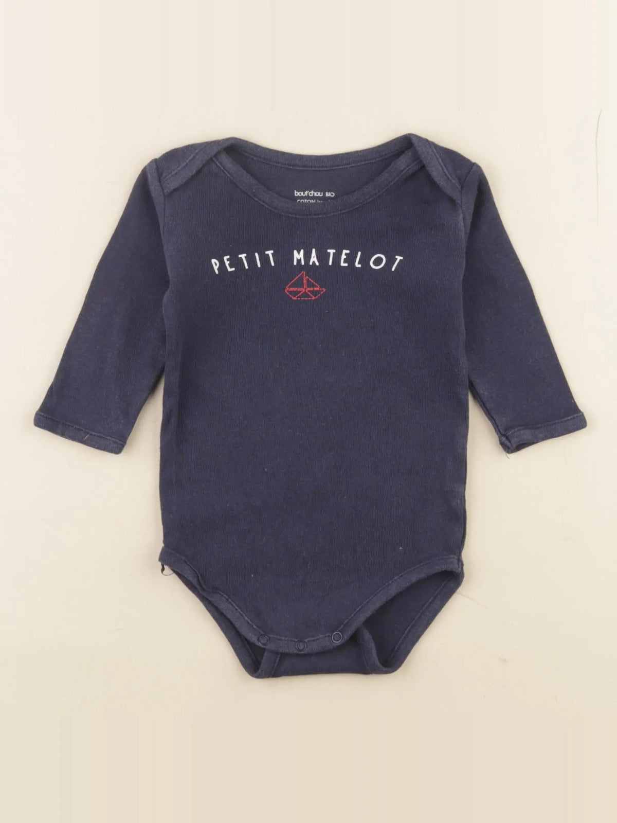 Boutchou - body bleu - 6 mois