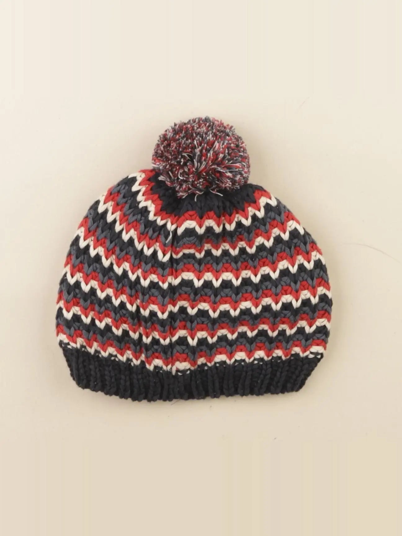 Petit Bateau - bonnet multicolore - 3/4 ans