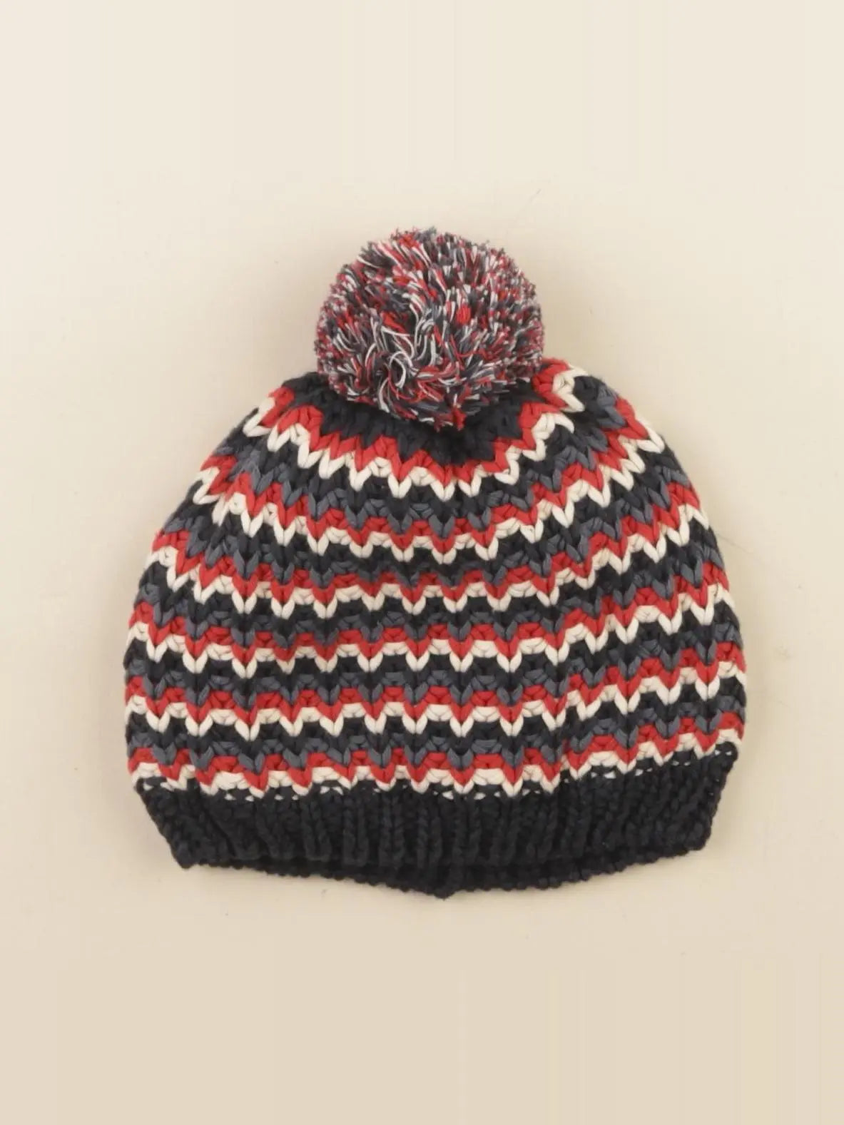 Petit Bateau - bonnet multicolore - 3/4 ans