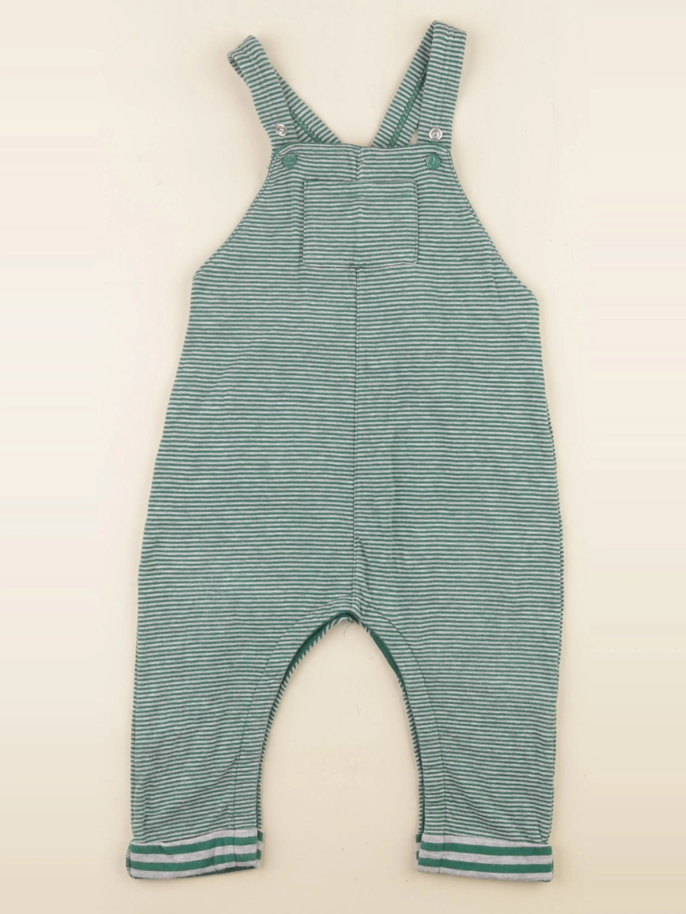Petit Bateau - salopette vert - 36 mois