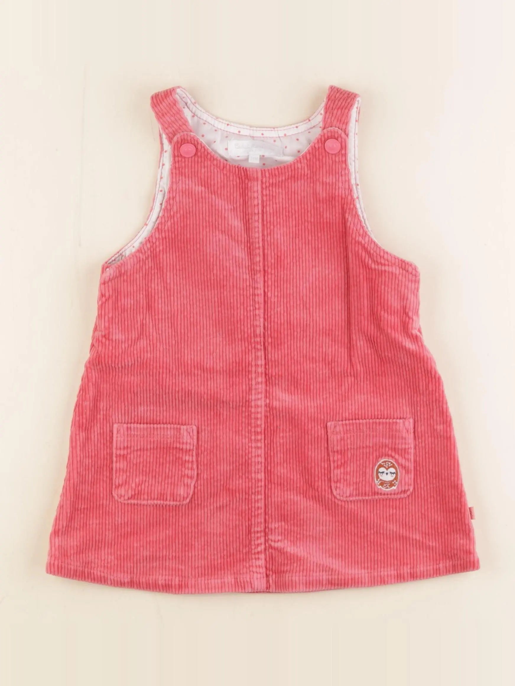 Cadet Rousselle - robe rose - 24 mois