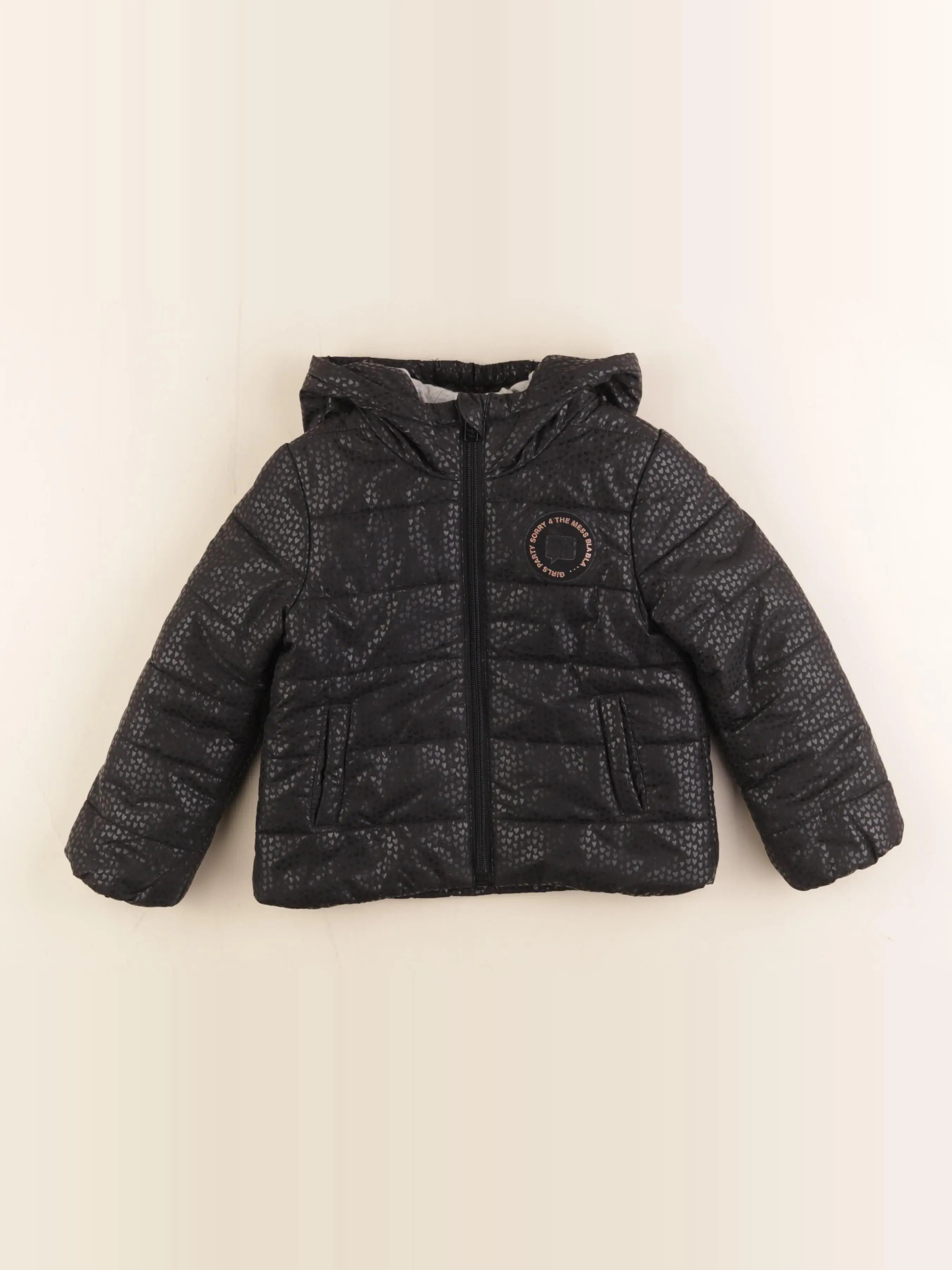 IKKS - doudoune noir - 3 ans