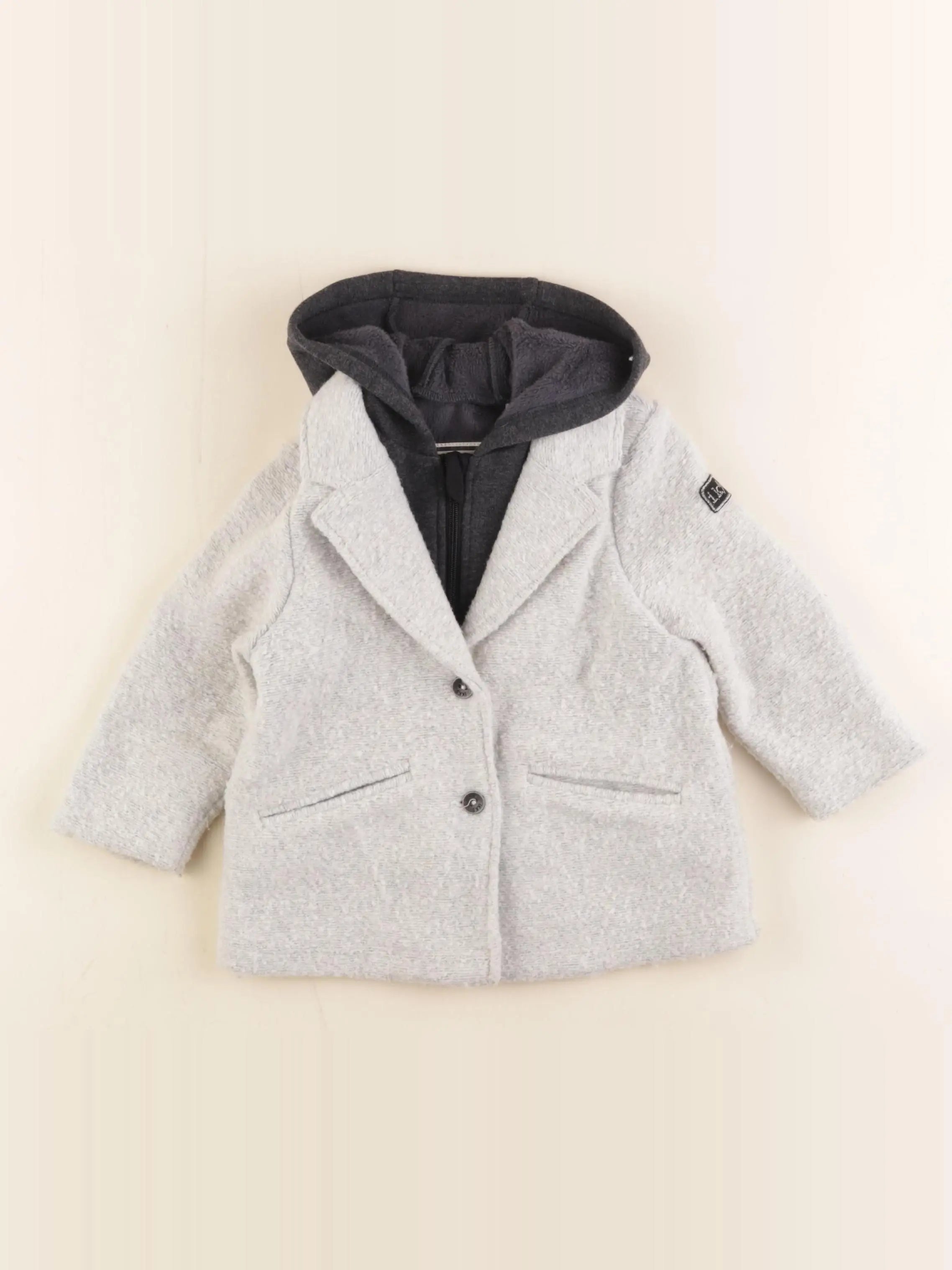 IKKS - veste gris - 18 mois