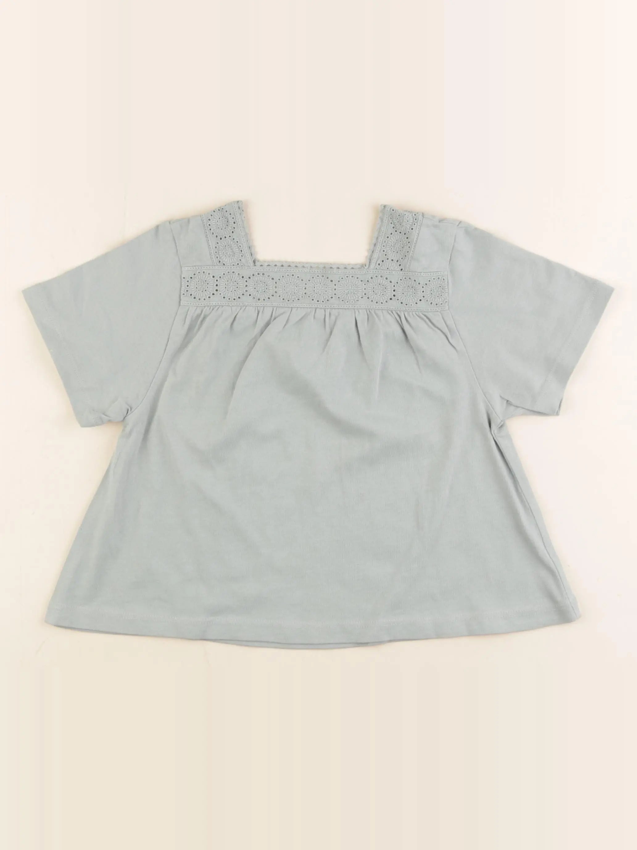 Cyrillus - tee-shirt vert - 4 ans