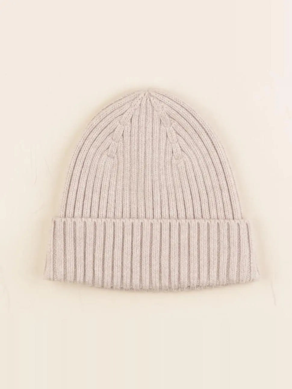 H&M - bonnet beige - 9/12 mois