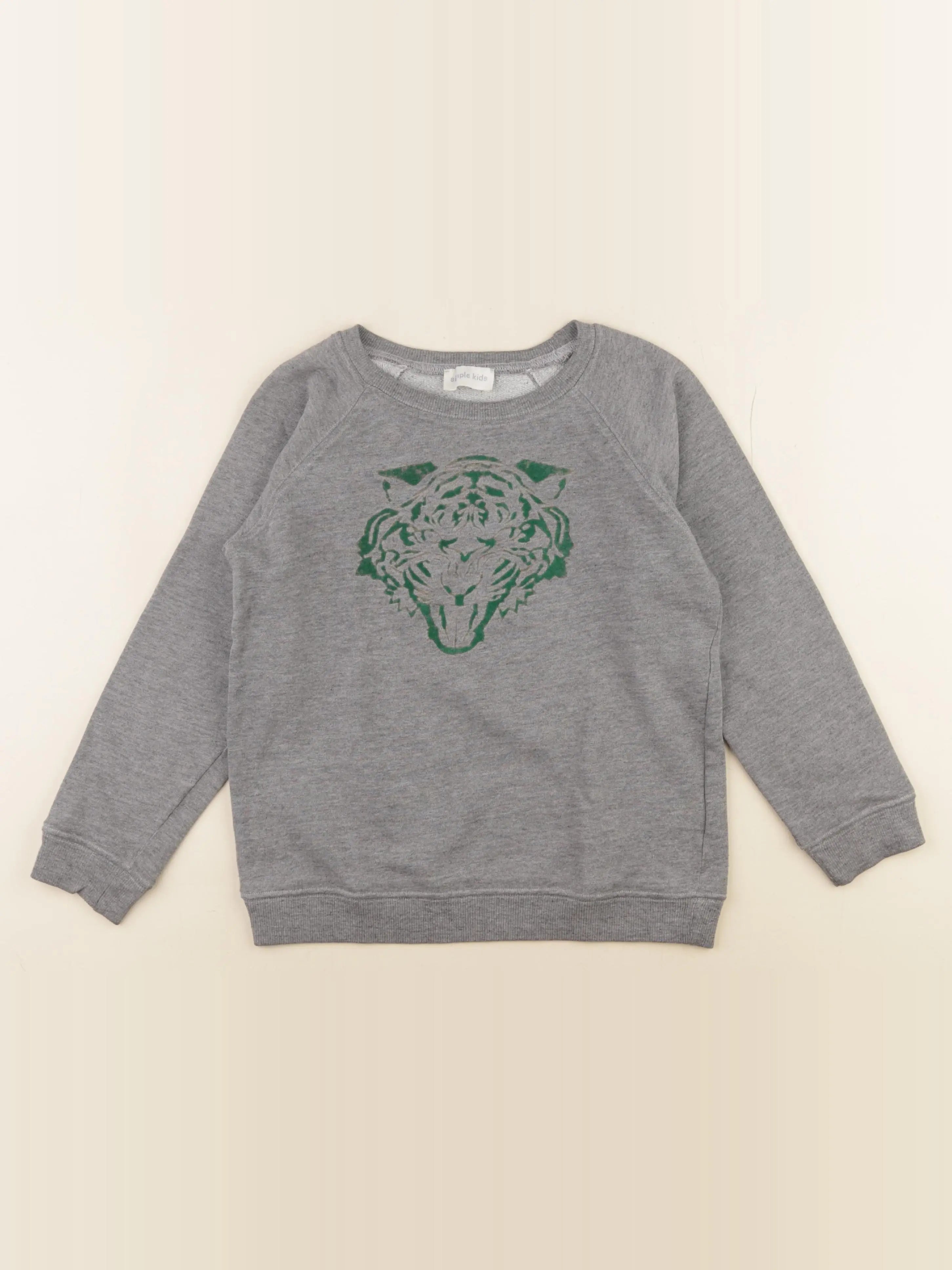 Simple Kids - sweat gris - 10 ans