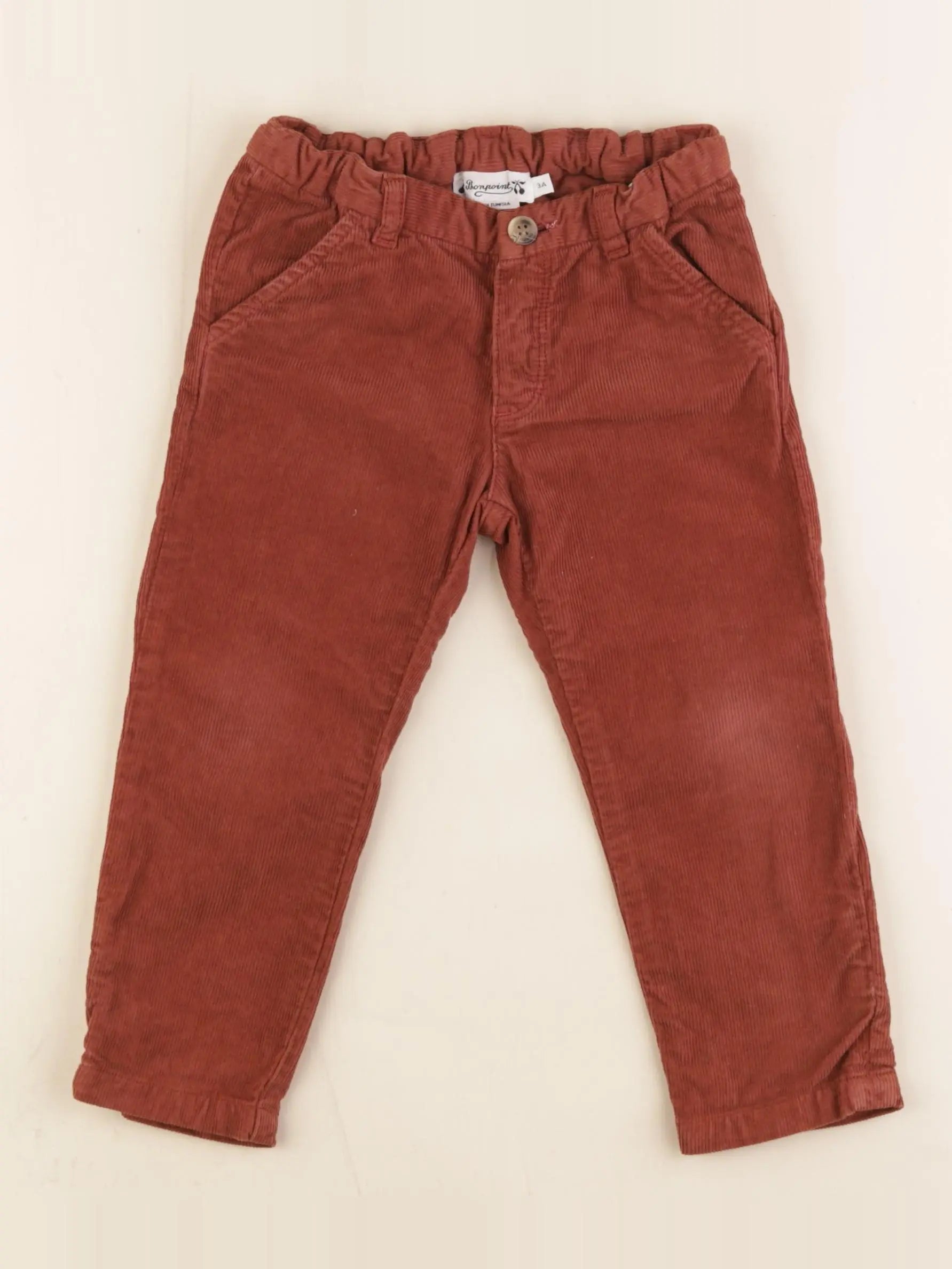 Bonpoint - pantalon marron - 3 ans