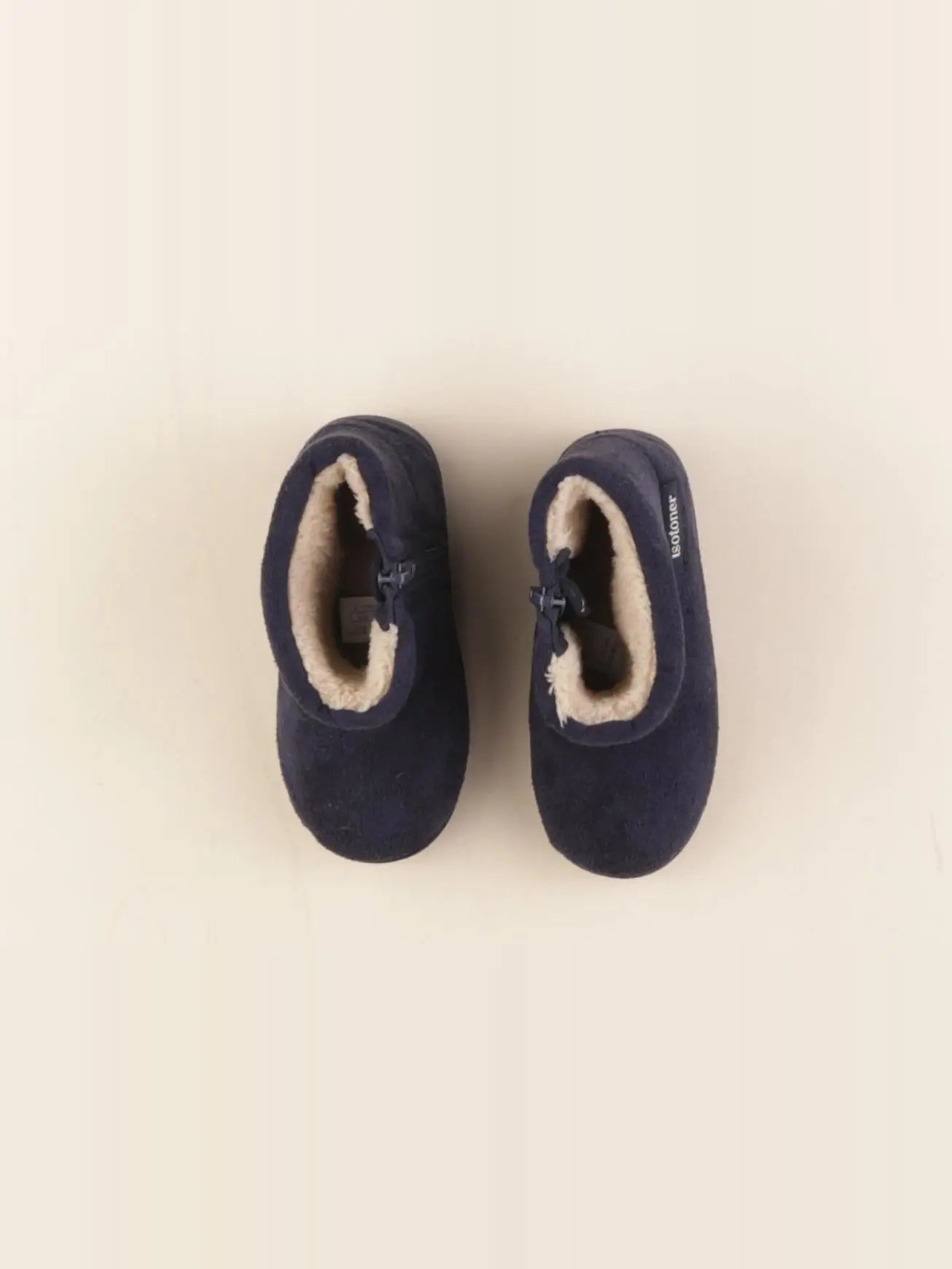 Isotoner - chaussons bleu - pointure 23