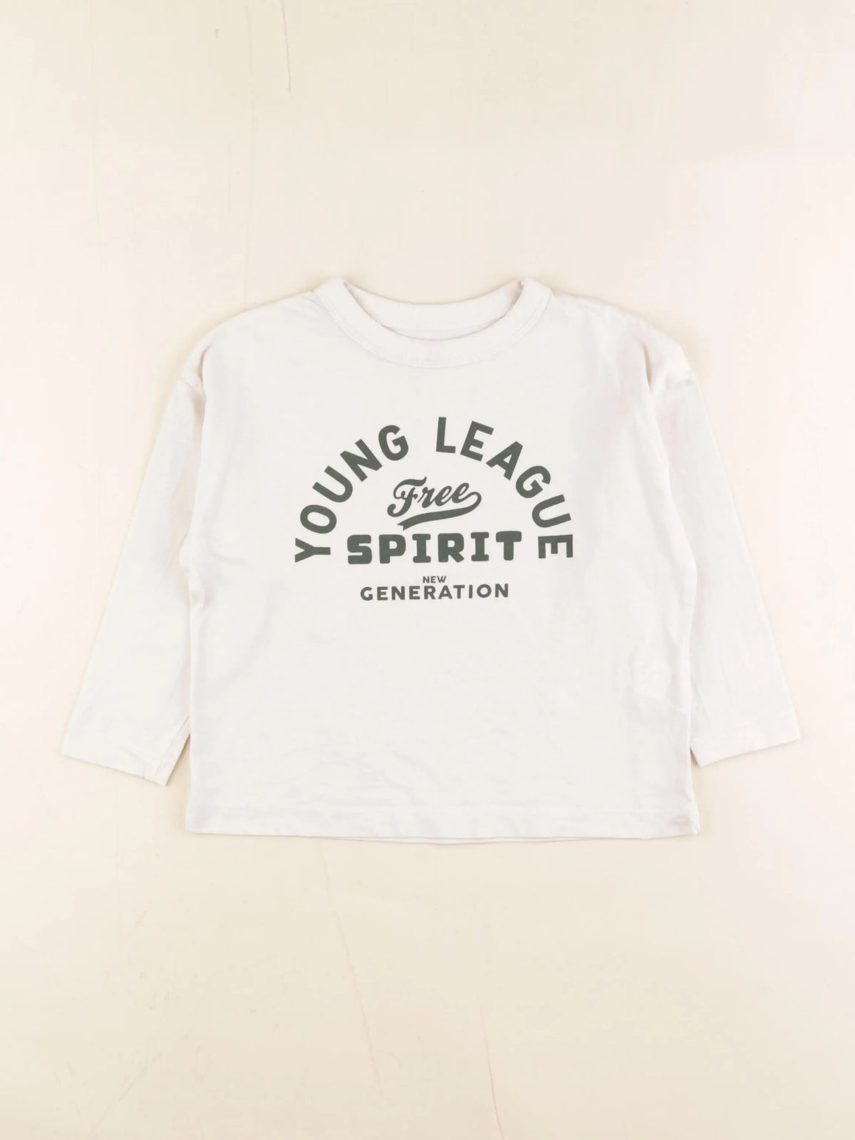 Monoprix - tee-shirt blanc - 3 ans