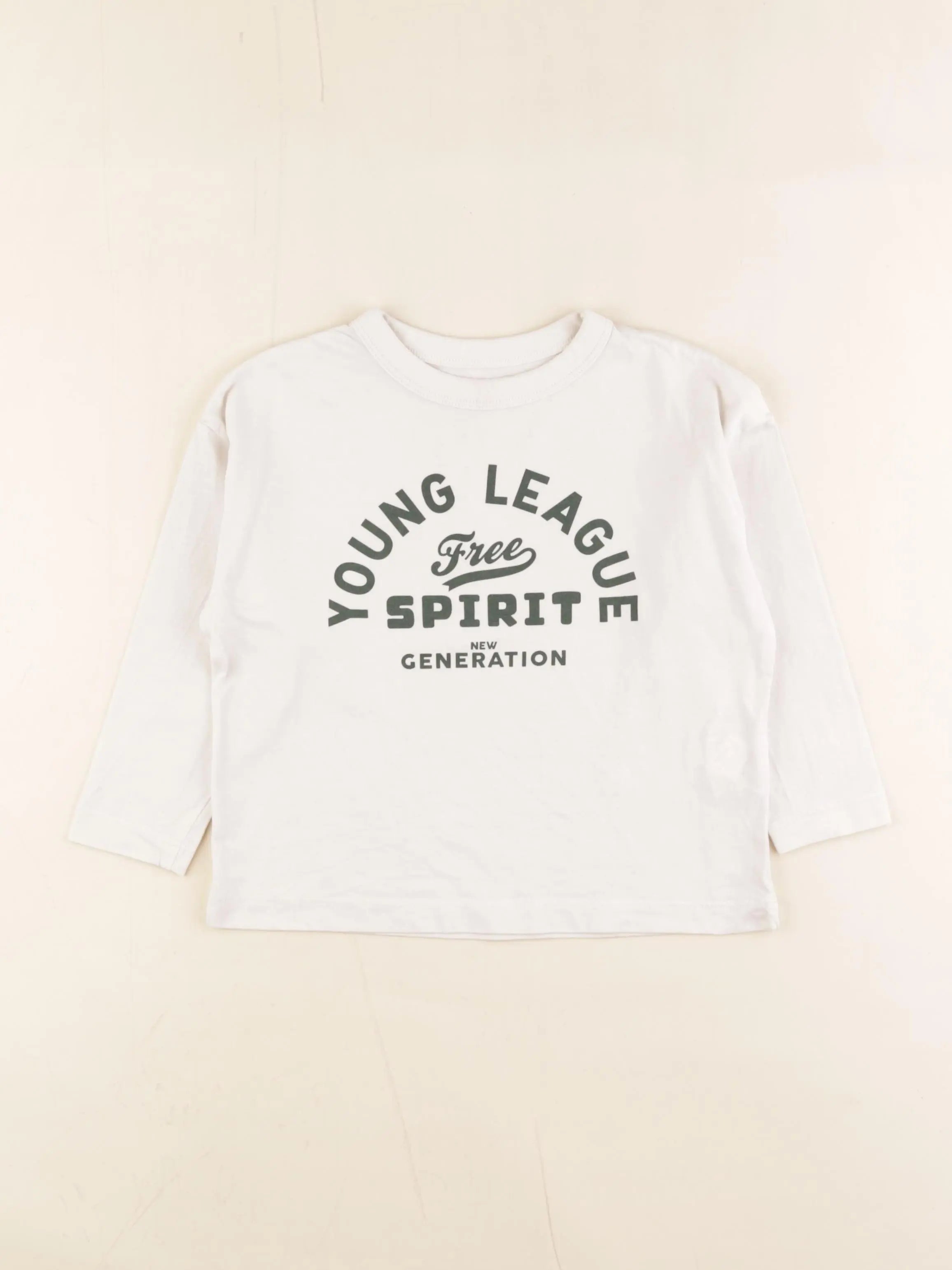 Monoprix - tee-shirt blanc - 3 ans