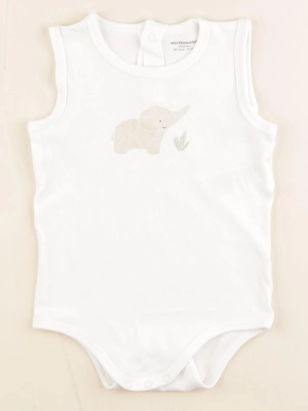 Vertbaudet - body blanc - 36 mois