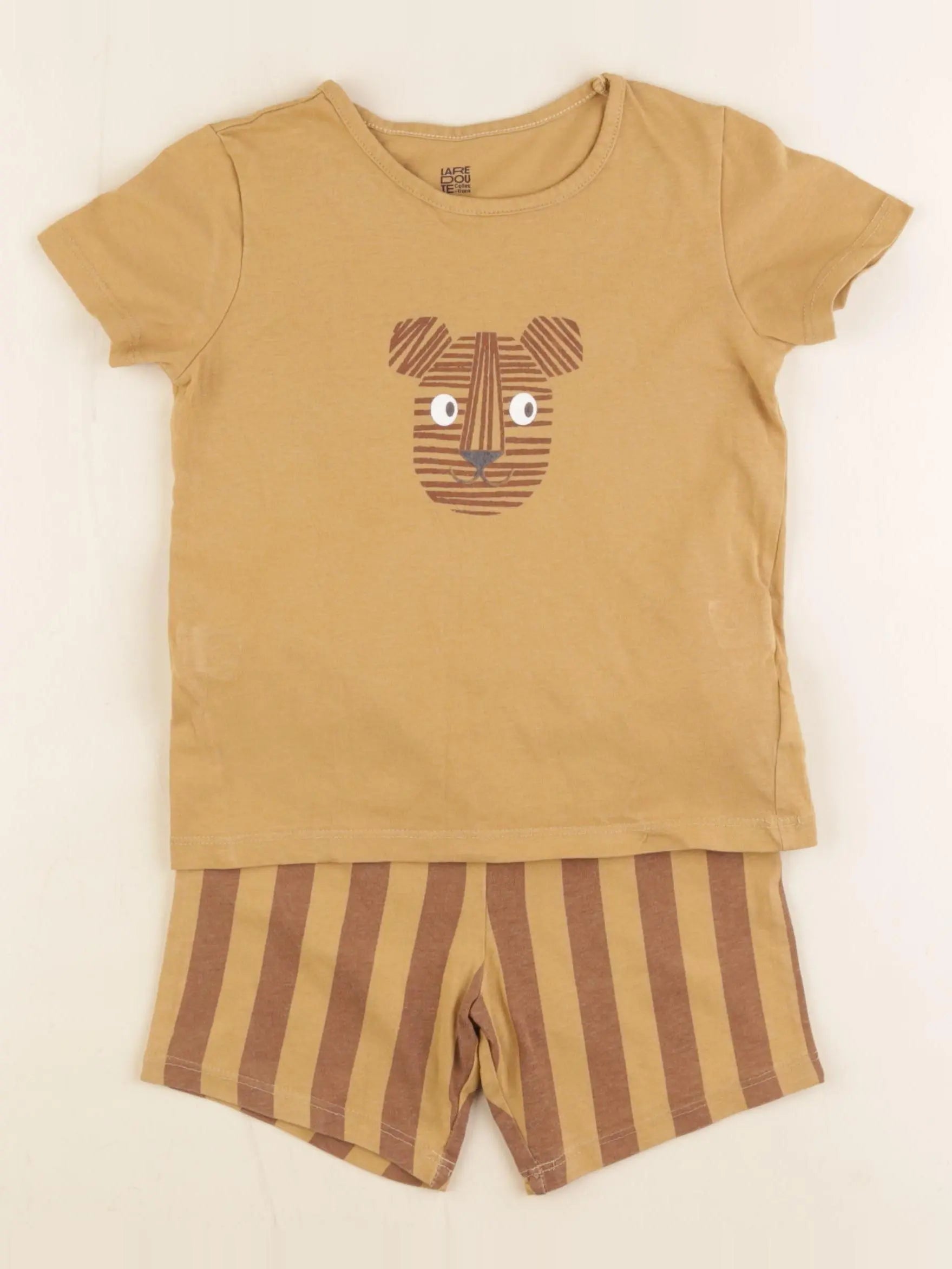 La Redoute - pyjama coton jaune - 3 ans