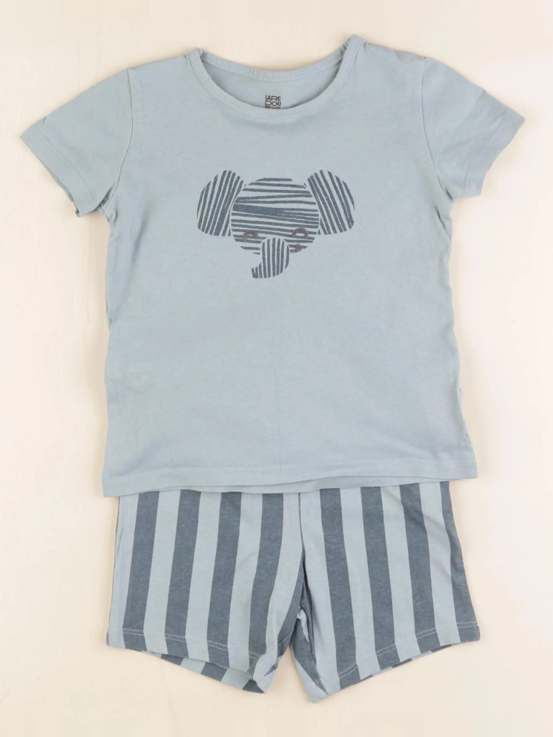 La Redoute - pyjama coton bleu - 3 ans