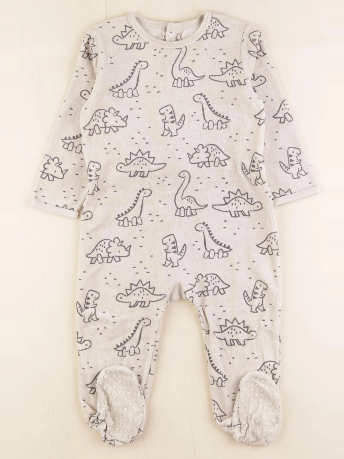 La Redoute - pyjama velours marron - 2 ans