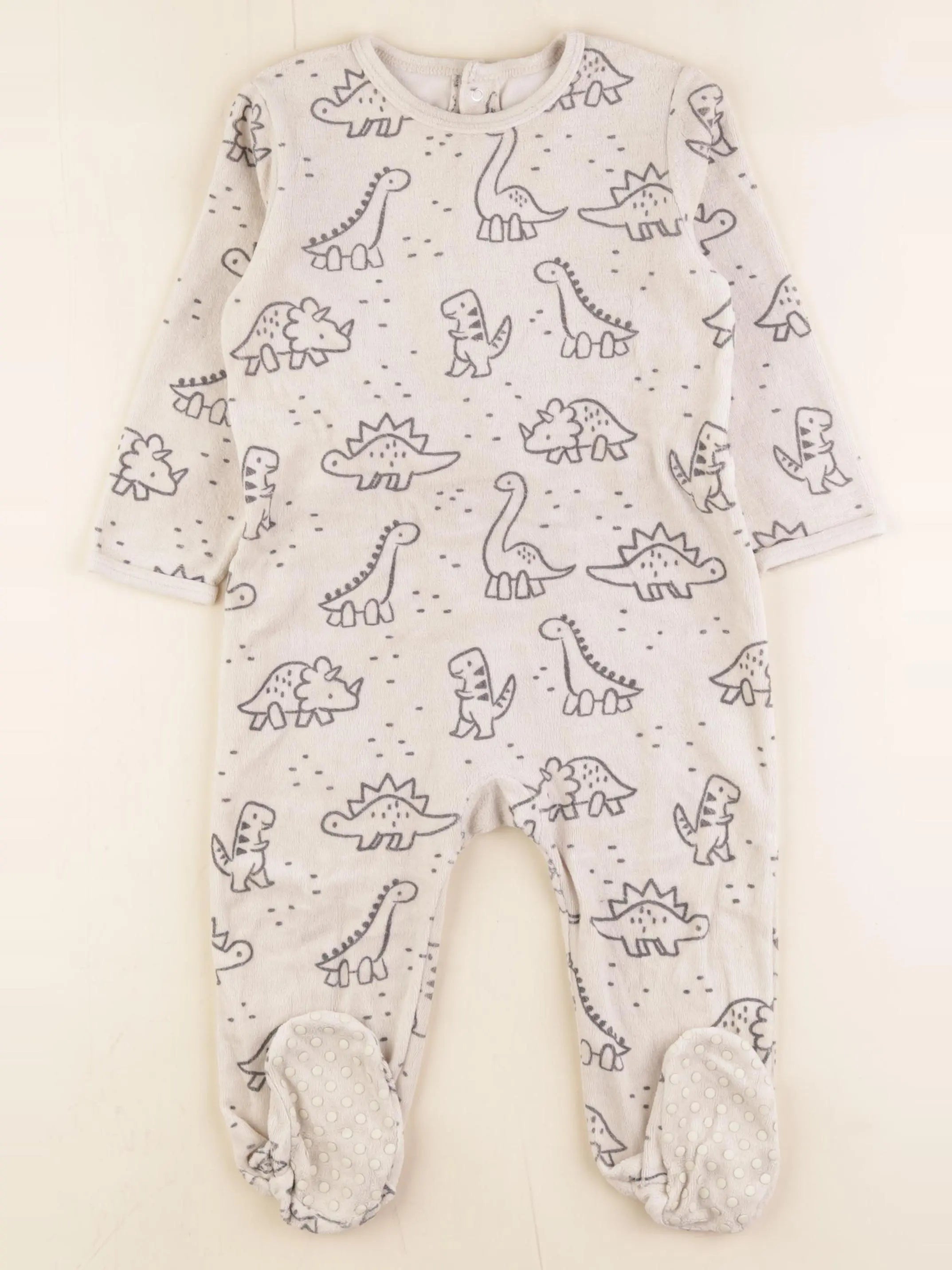 La Redoute - pyjama velours marron - 2 ans