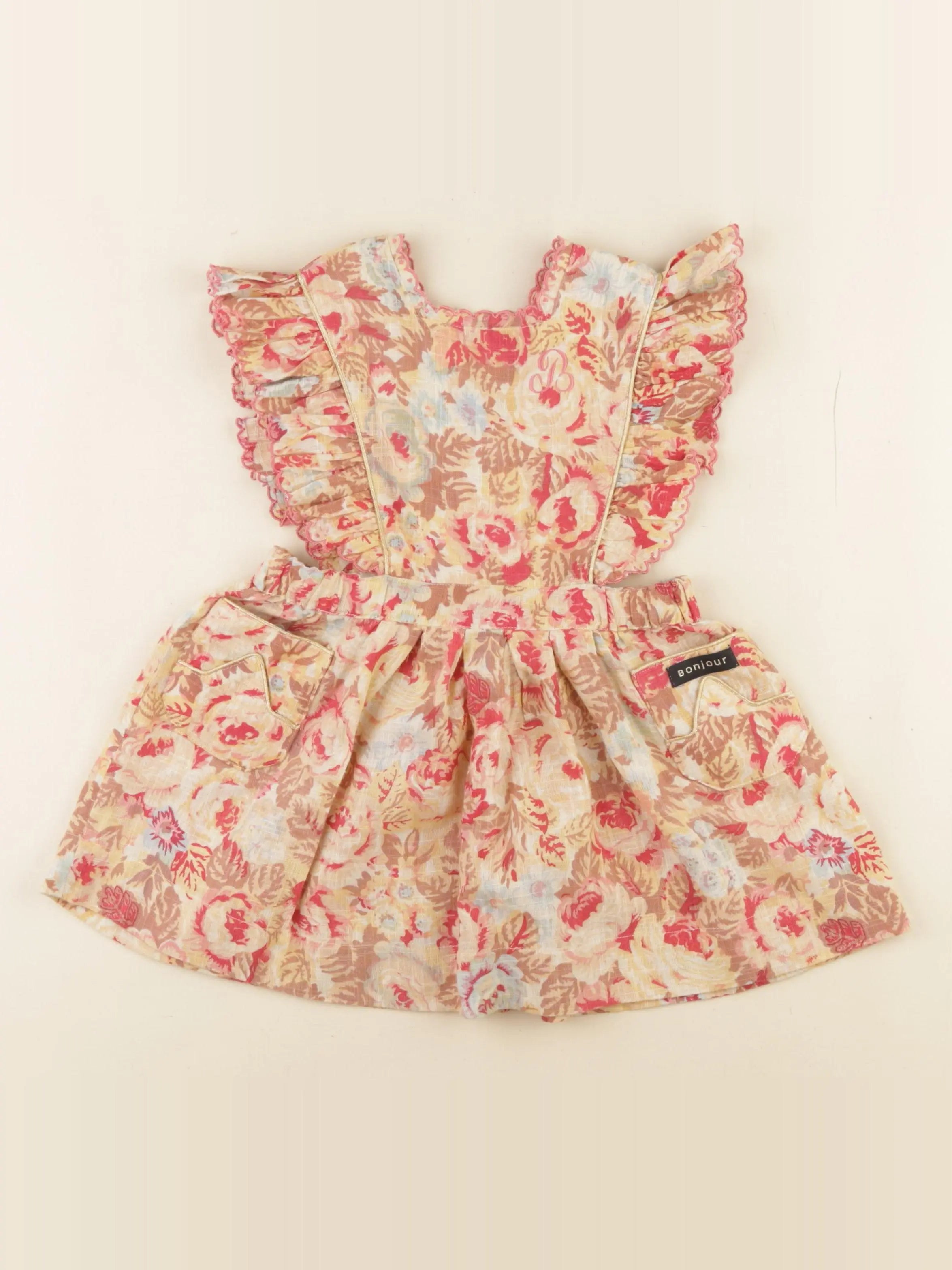 Bonjour - robe multicolore - 2 ans