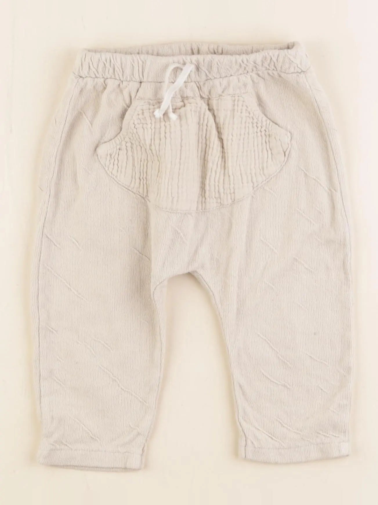 Zara - pantalon beige - 9/12 mois